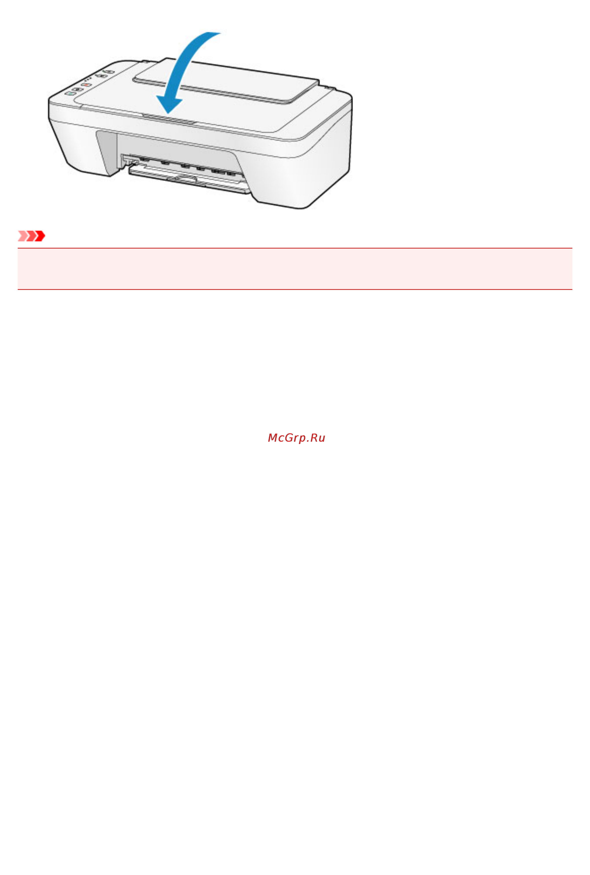 Canon PIXMA MG2940 [123/781] Внимание