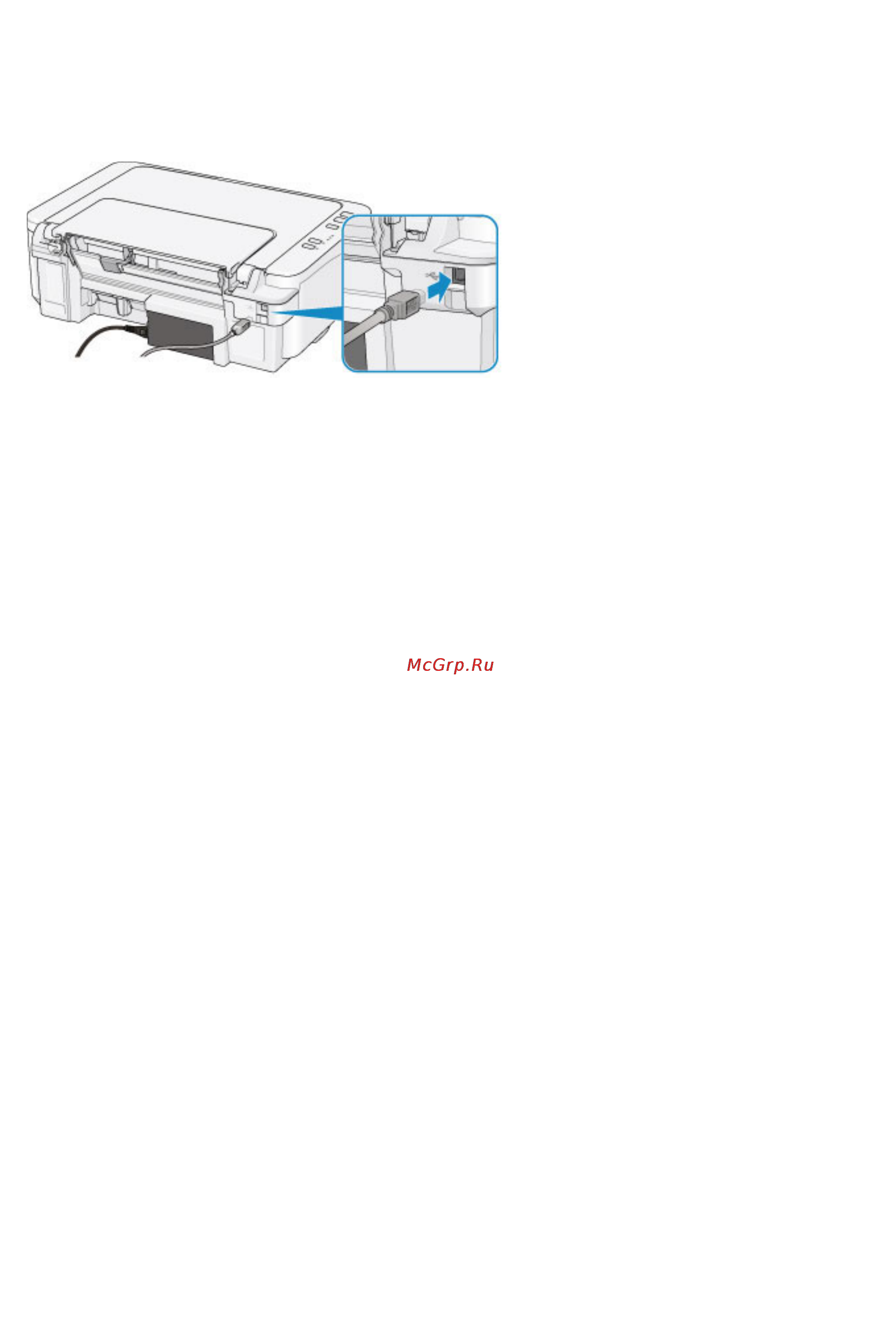 Canon PIXMA MG2940 [188/781] Подключение устройства к компьютеру с помощью usb кабеля