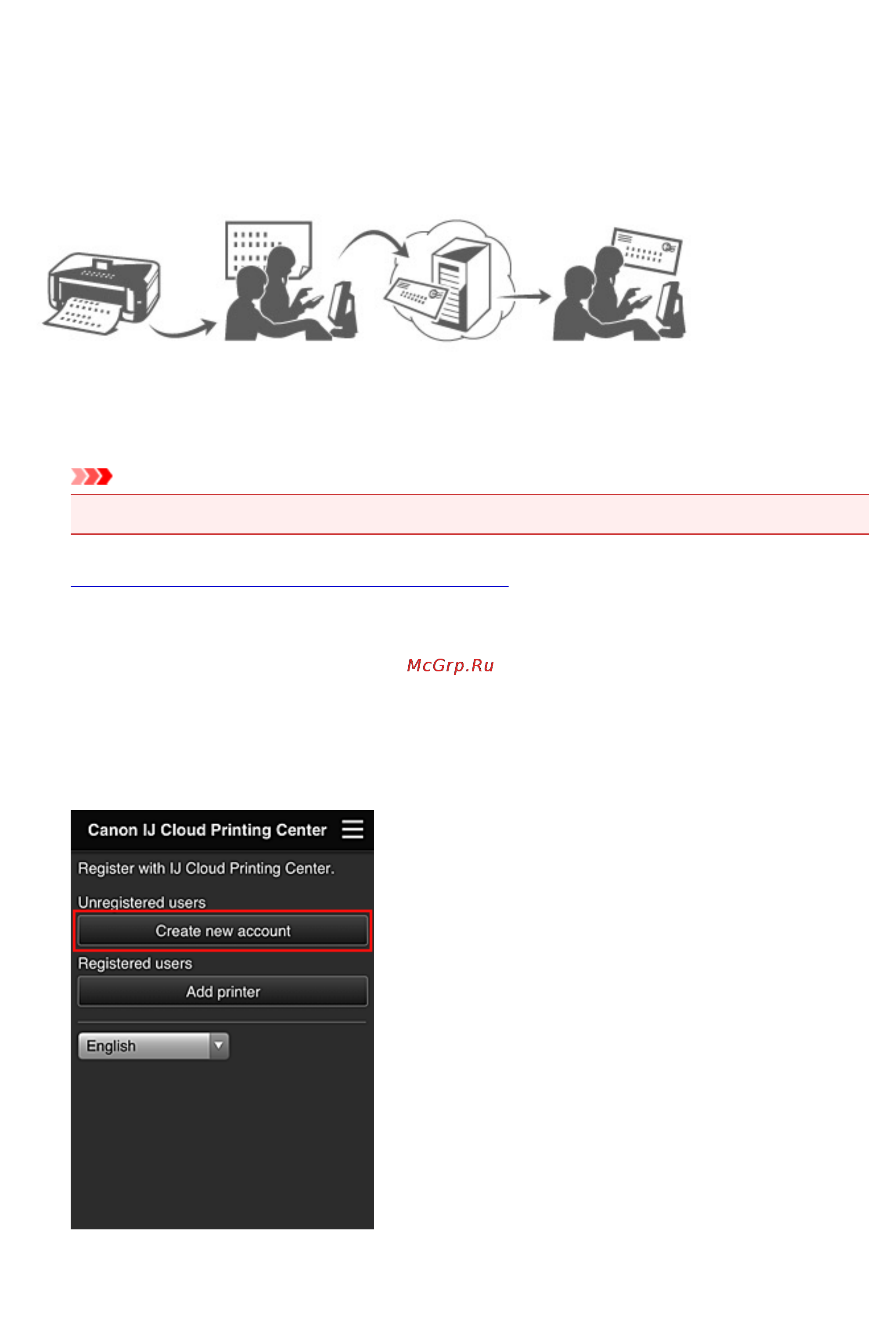 Canon PIXMA MG2940 [43/781] Подготовка к использованию программы canon inkjet cloud printing center