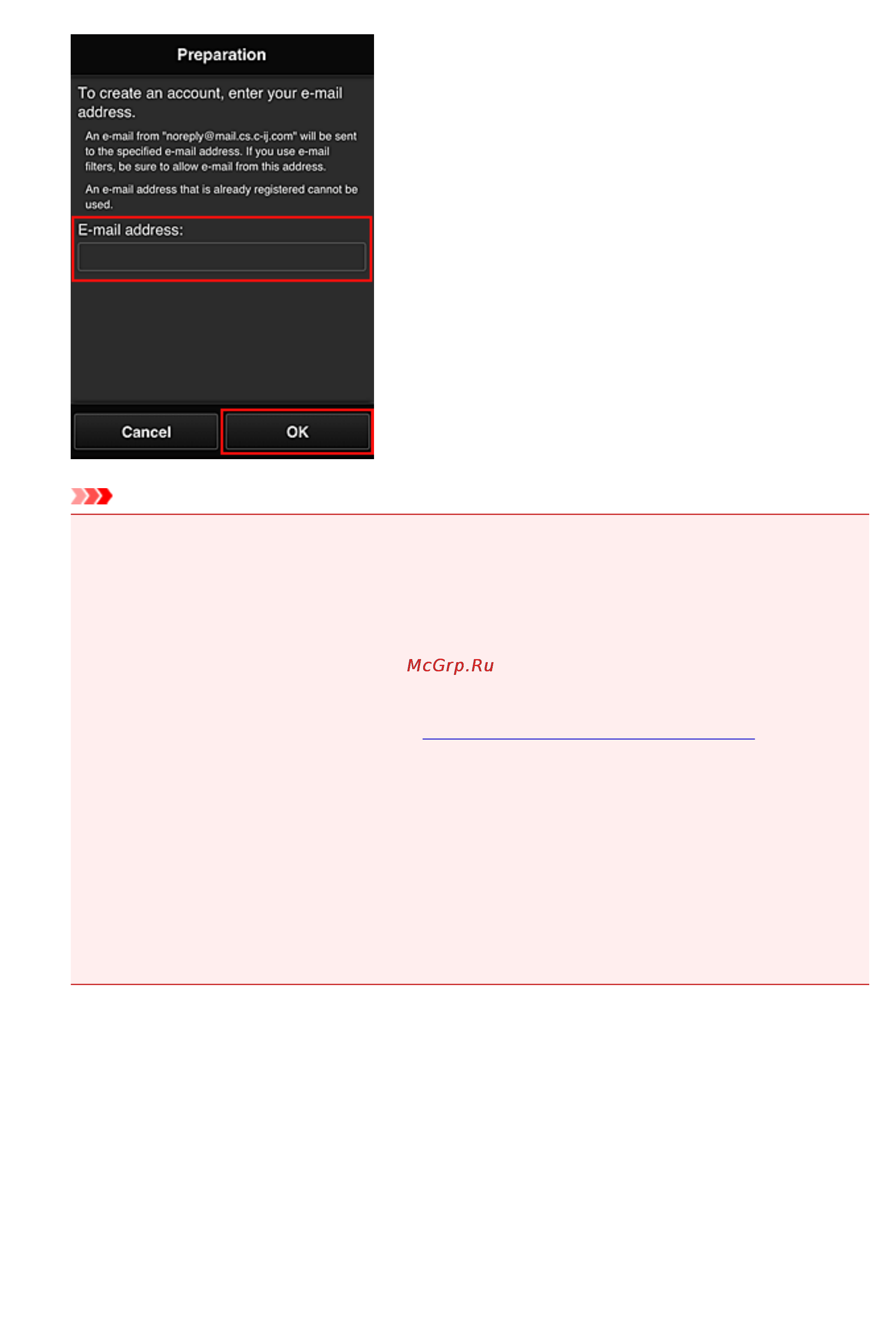 Canon PIXMA MG2940 [44/781] Внимание