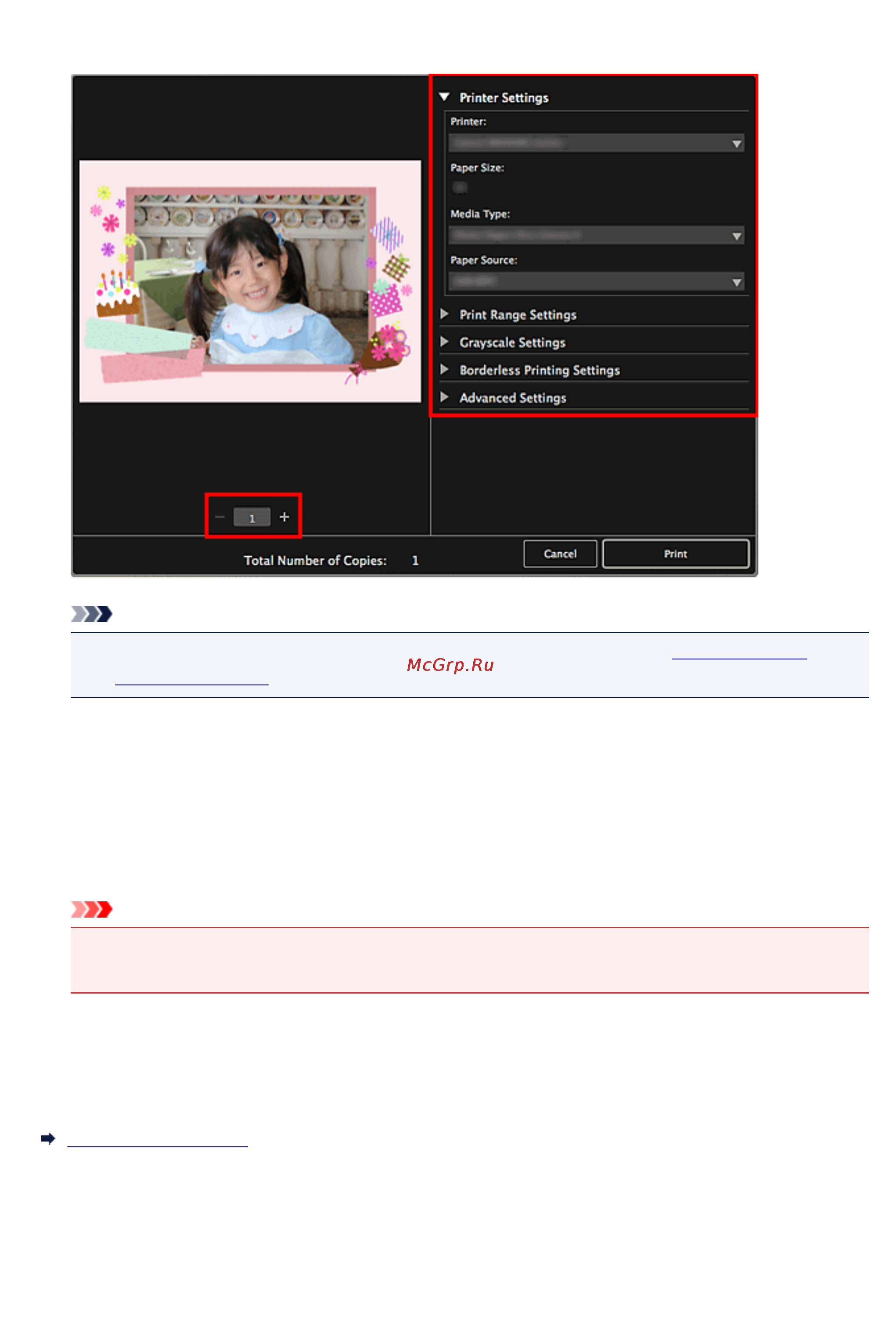 Canon Pixma MP280 [81/339] Связанные разделы