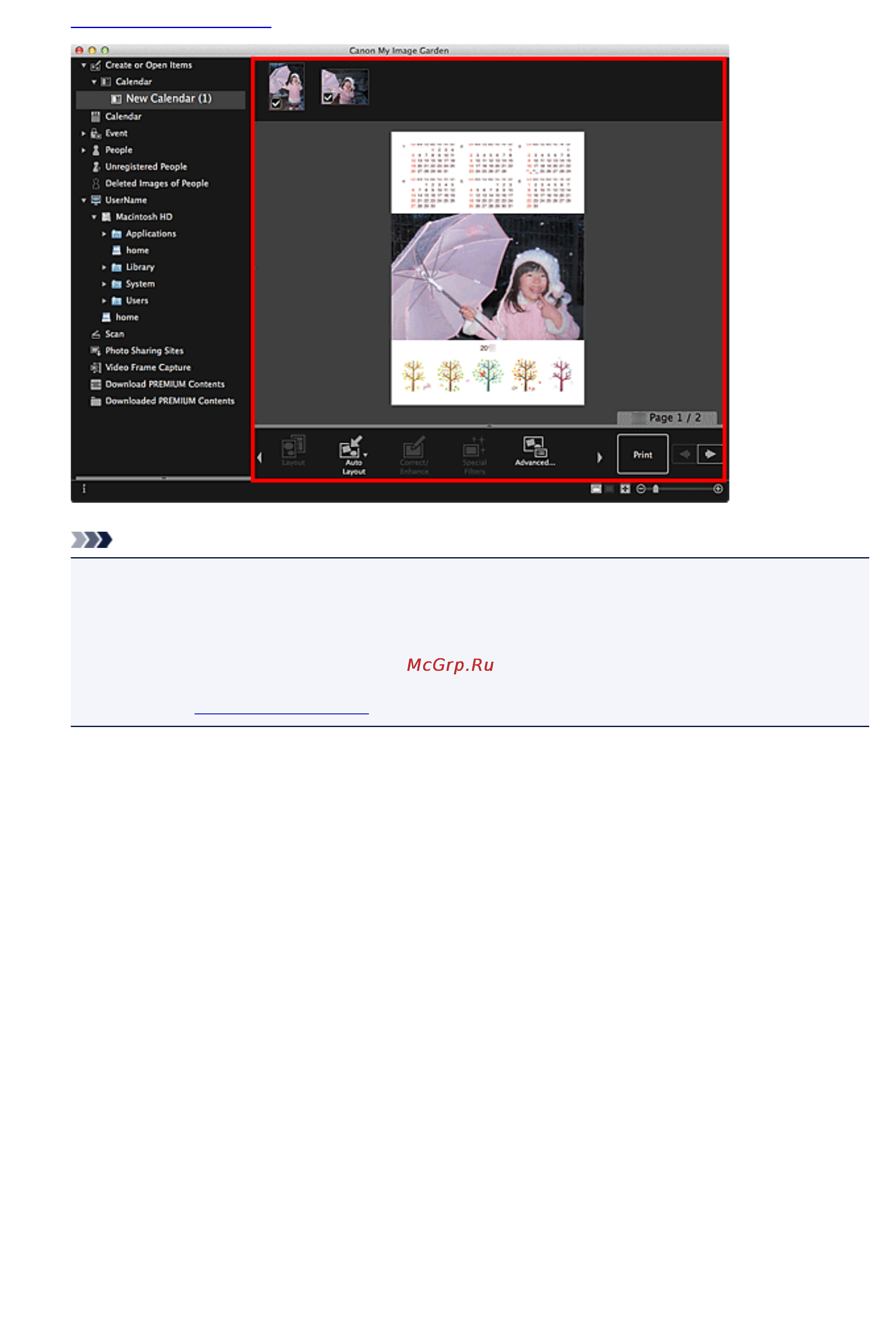 Canon Pixma MP280 [89/339] Примечание