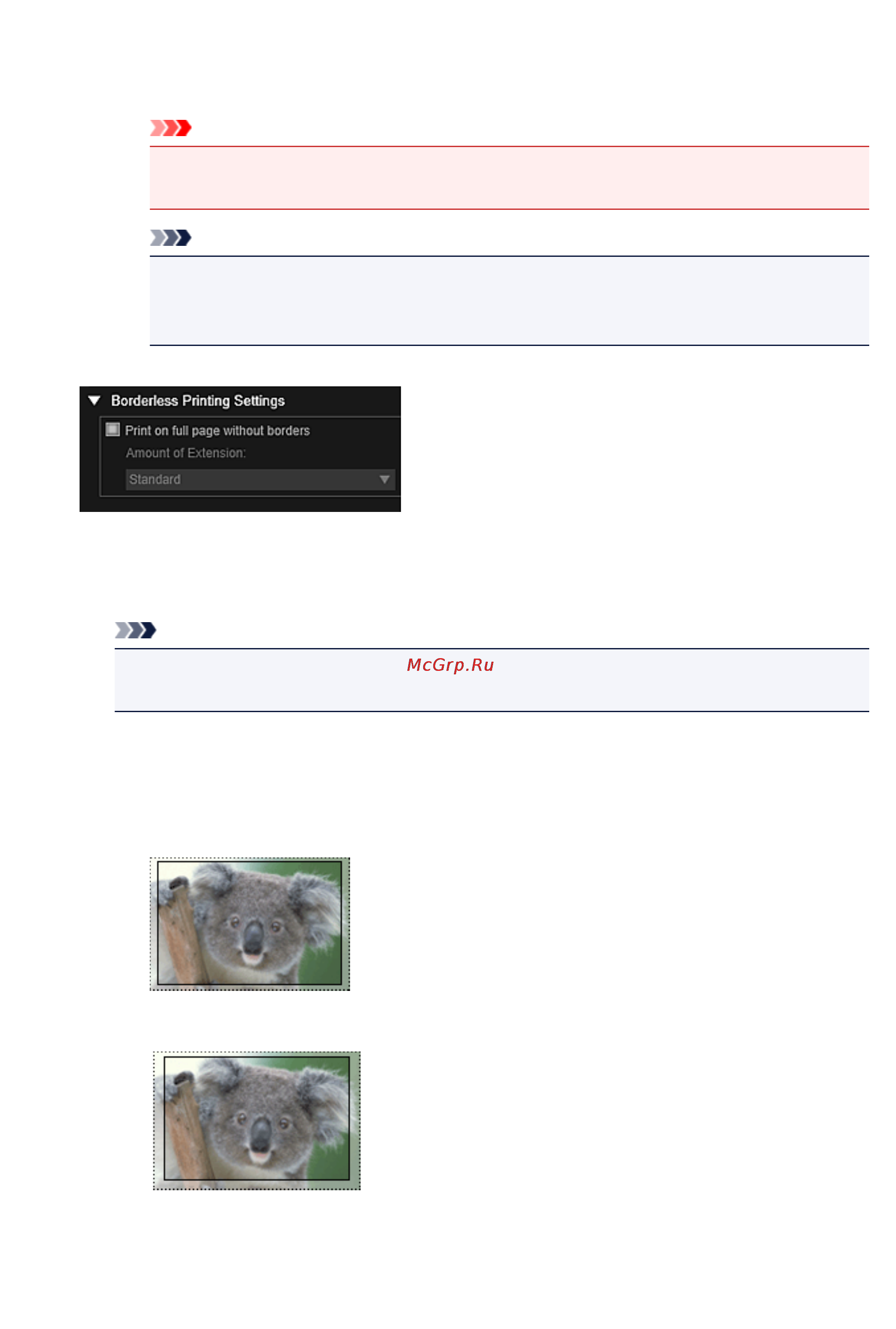 Canon Pixma MP280 [323/337] Примечание