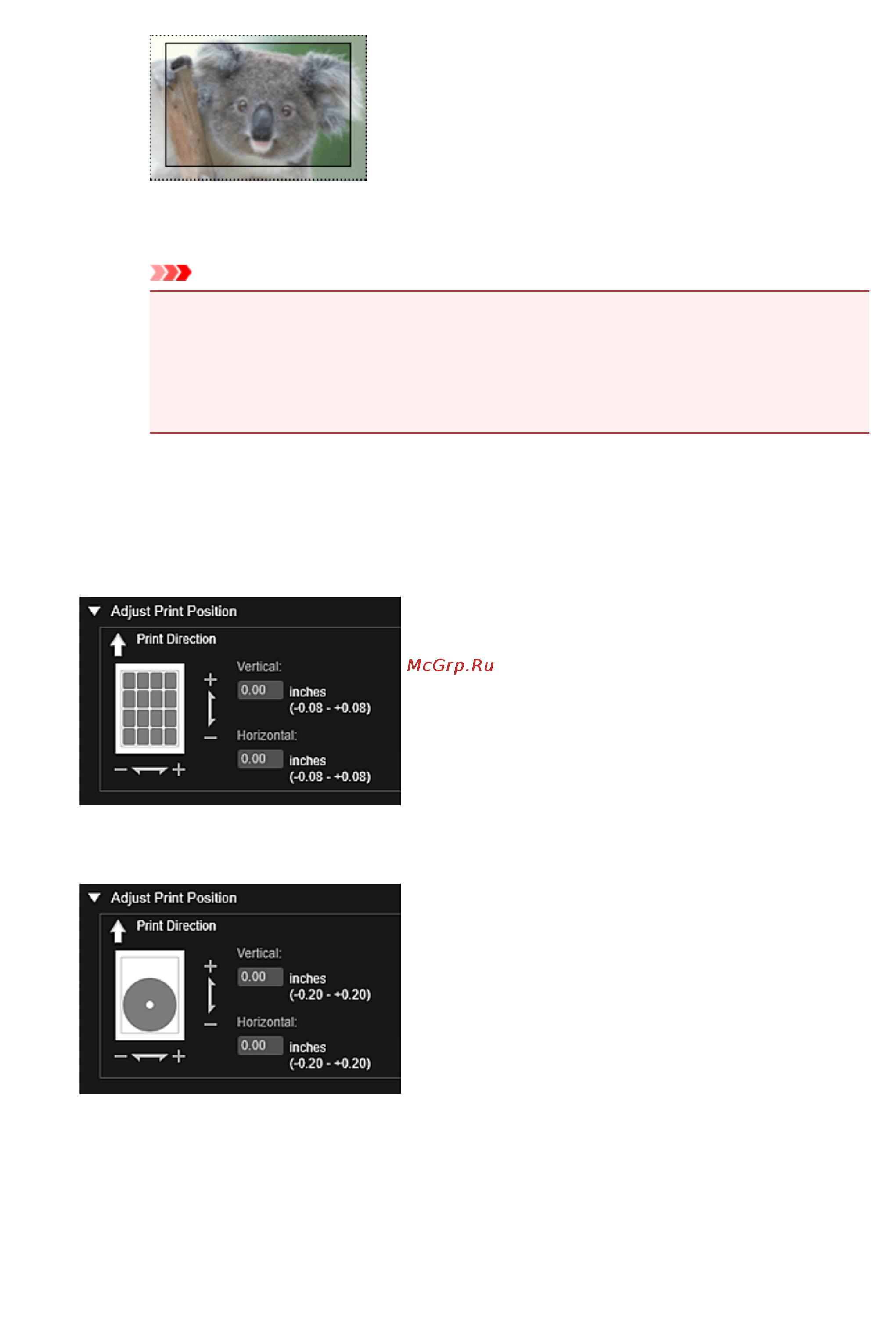 Canon Pixma MP280 [324/337] Внимание