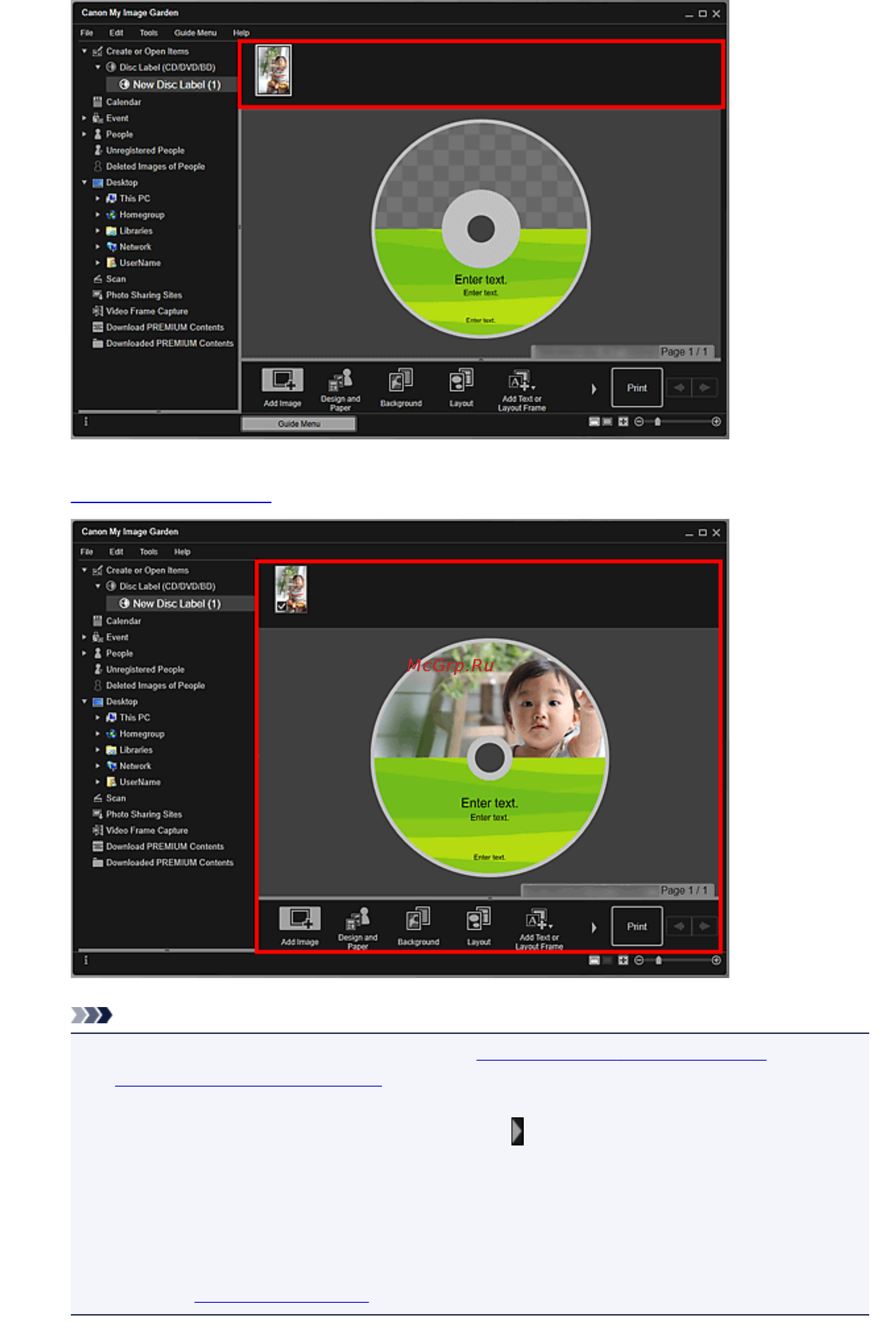 Canon Pixma MP280 [56/337] Примечание