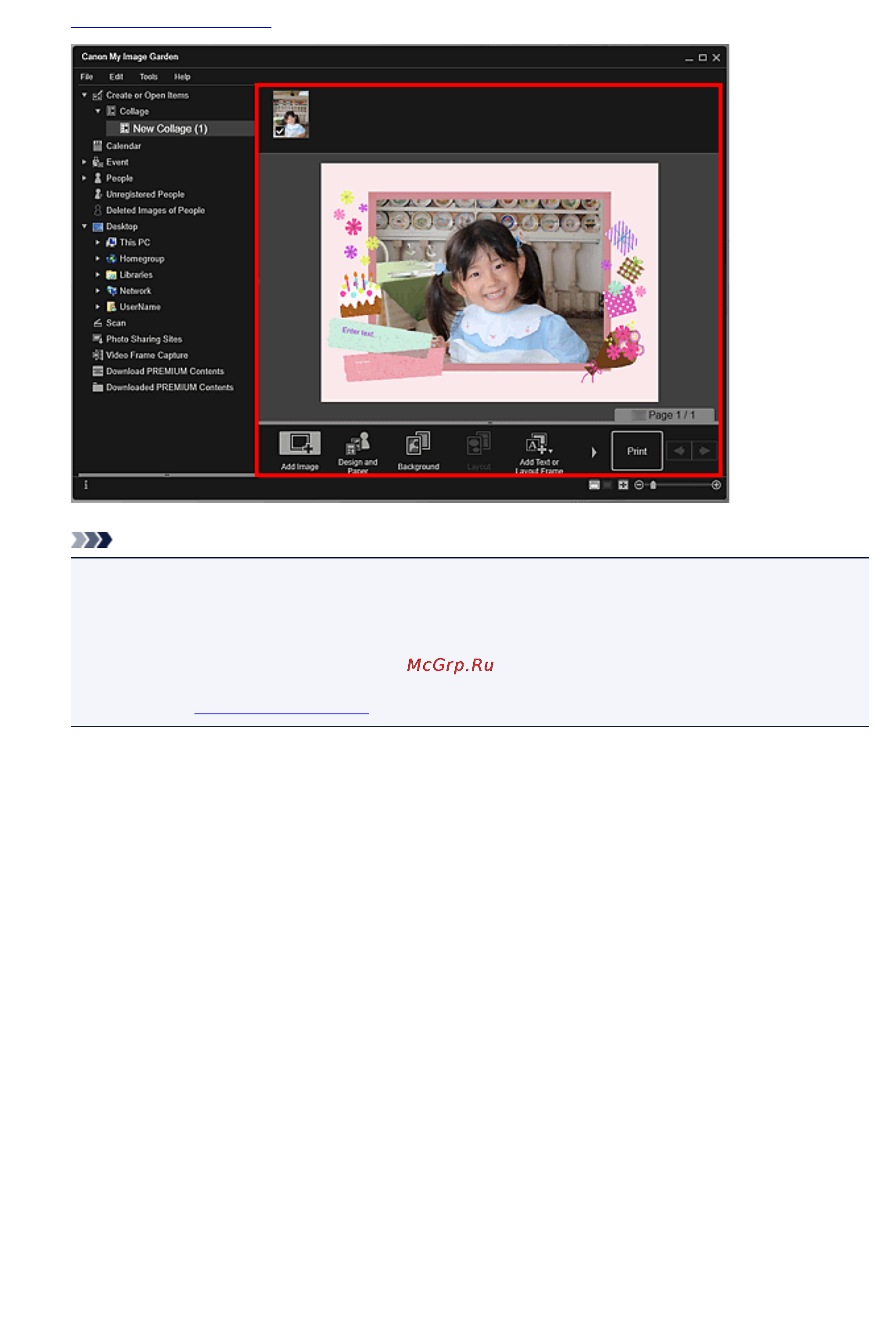 Canon Pixma MP280 [71/337] Примечание