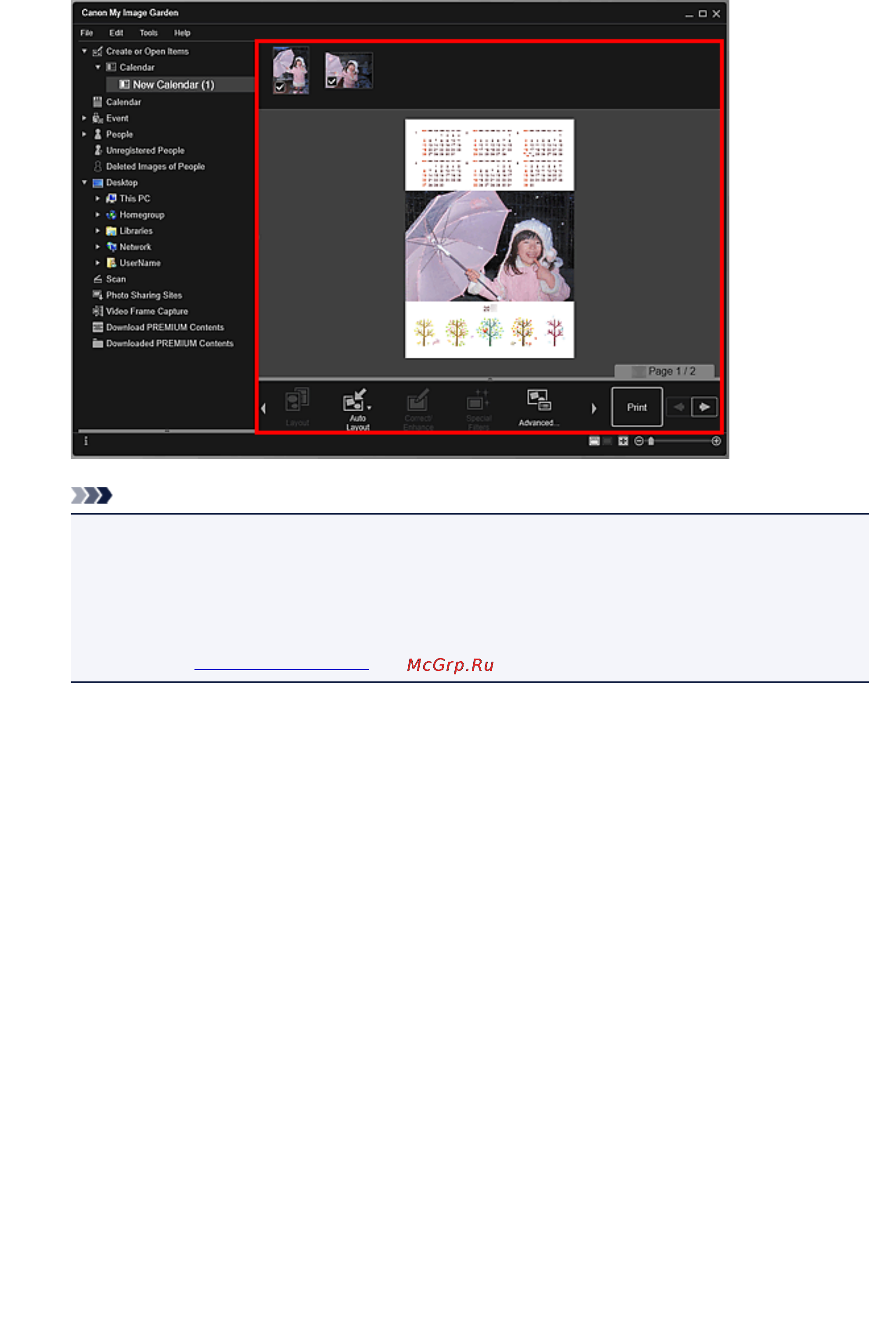 Canon Pixma MP280 [80/337] Примечание