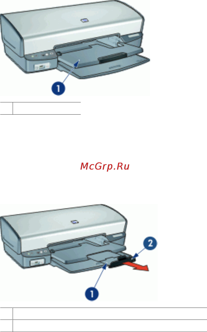 HP DeskJet 4163 [16/110] Выходной лоток