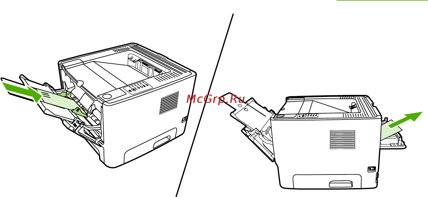 HP LaserJet P2015 Инструкция по эксплуатации онлайн [45/174] 131384