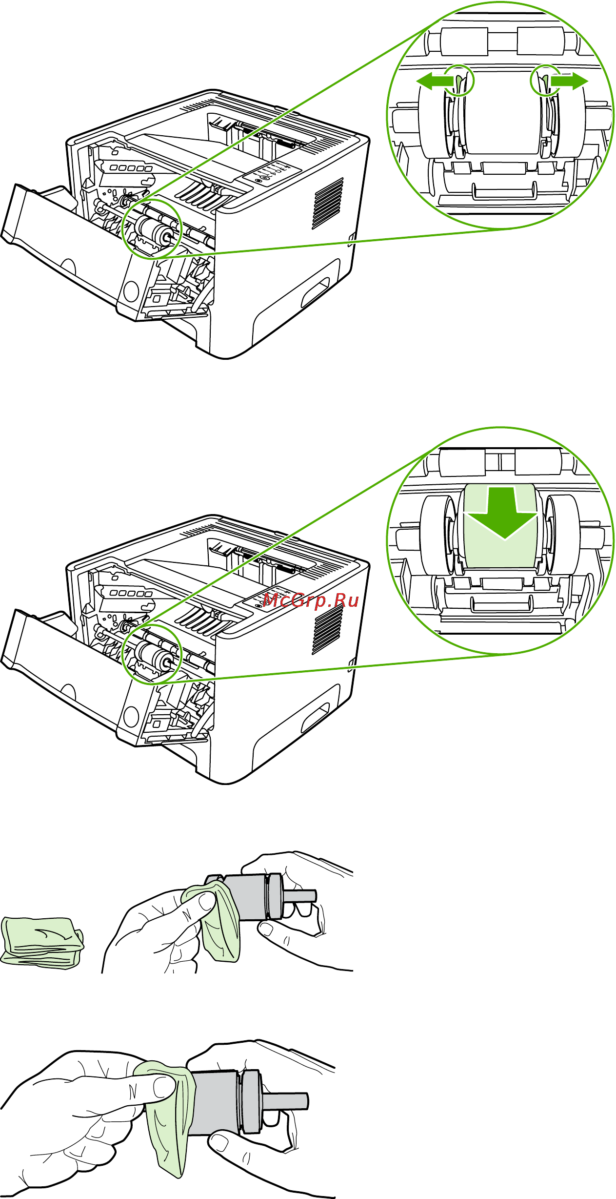HP LaserJet P2015 Инструкция по эксплуатации онлайн [78/174] 131384