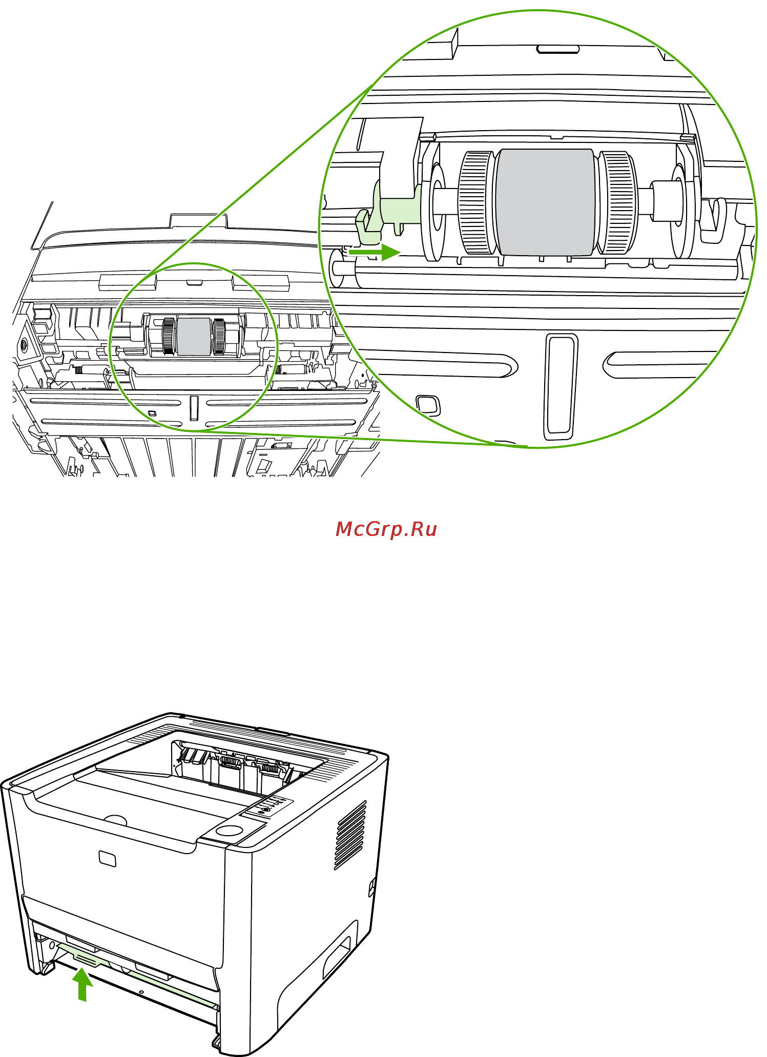 HP LaserJet P2015 Инструкция по эксплуатации онлайн [85/174] 131384
