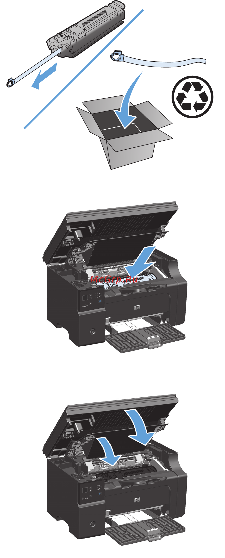HP LaserJet Pro M1212nf CE841A.ACB Руководство пользователя онлайн [199/310] 68111