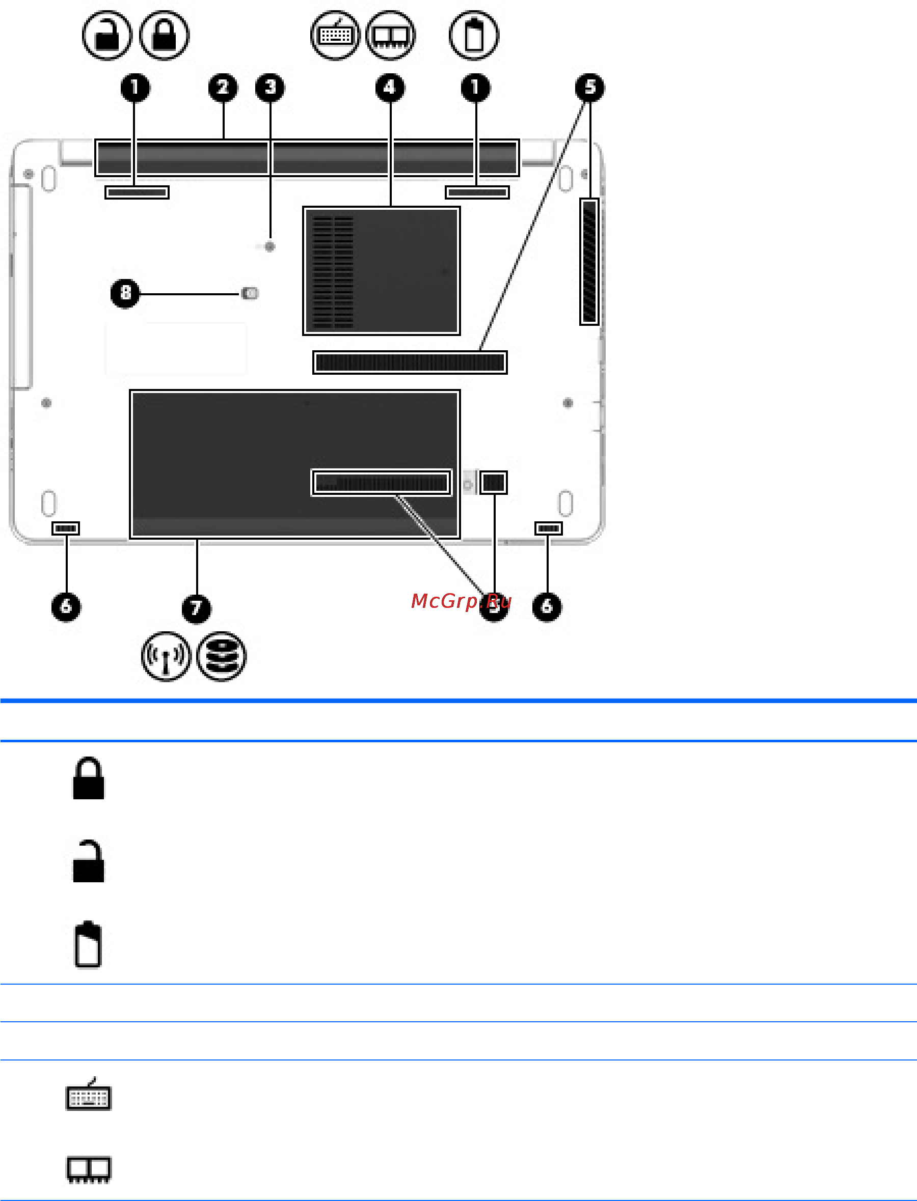 HP 350 G2 K9L25EA [23/109] Вид снизу 13