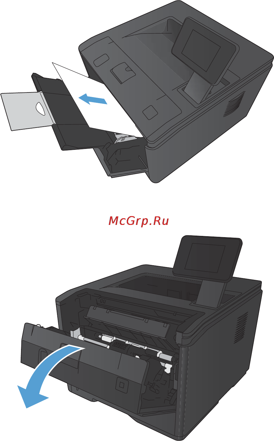 HP LaserJet Pro 400 M401dne Инструкция по эксплуатации онлайн [114/156
