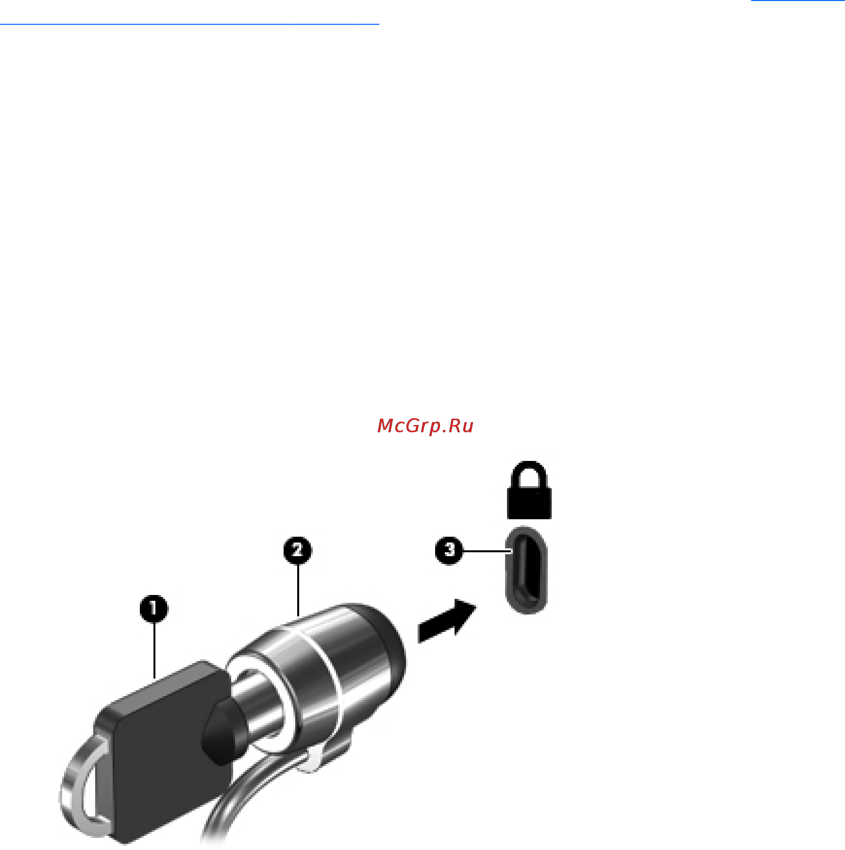 HP 15-r271ur (M1K49EA) [52/68] Использование дополнительного замка с защитным тросиком