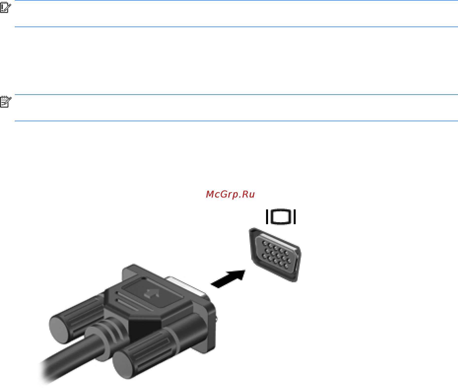 HP Stream 13-c050ur (K6D08EA) [33/76] Подключение видеоустройств с помощью кабеля vga только на некоторых моделях