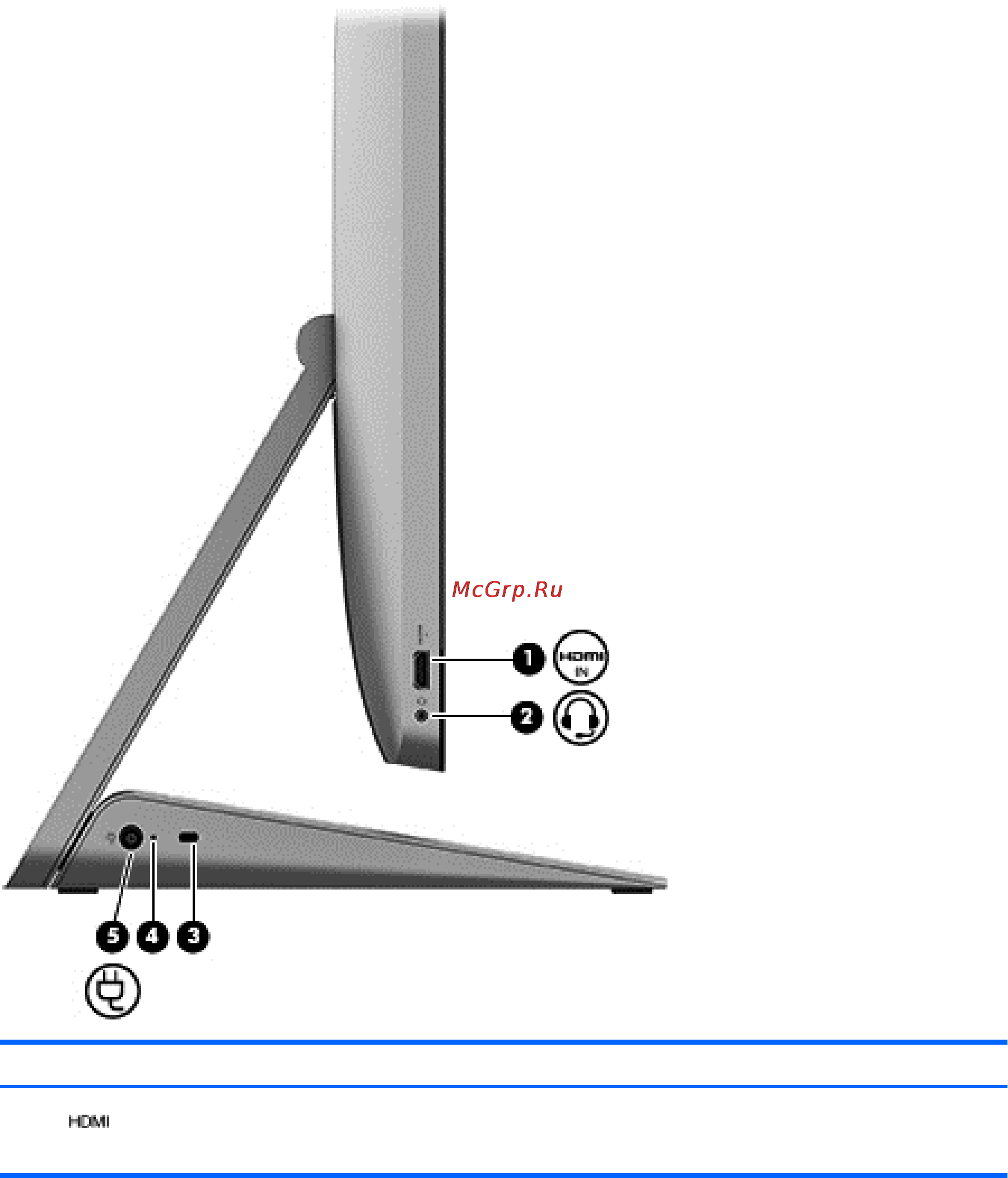 HP ENVY Recline 23-k301nr TouchSmart [17/85] Вид слева 9