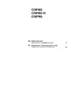 Hotpoint-Ariston CISFRG0(AN)HA Инструкция по эксплуатации