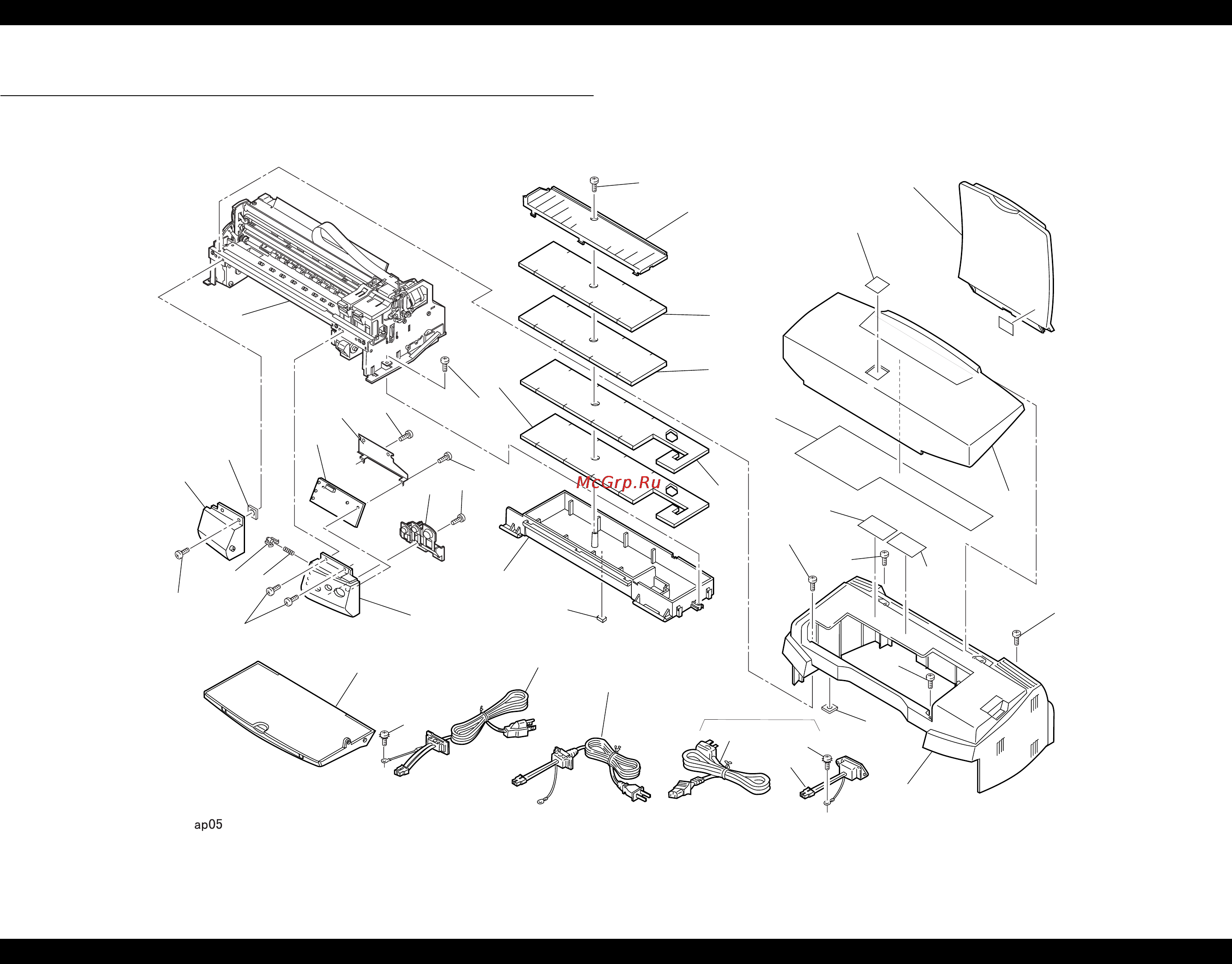 Epson Stylus Photo 750 [107/114] Following pages shows exploded diagram of stylus photo 750