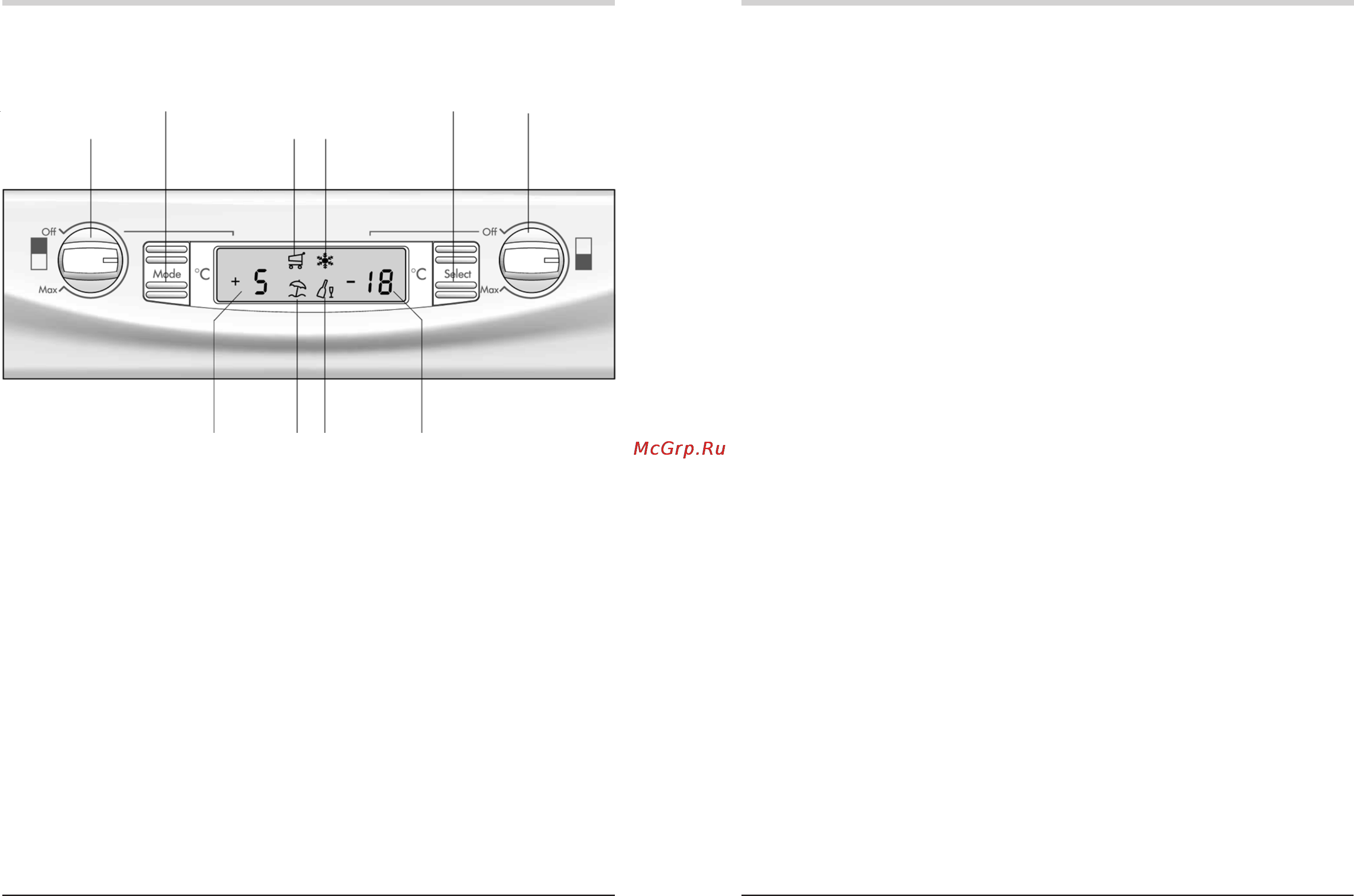 Hotpoint-Ariston BCB 333 A VE I (HA) [3/12] Панель управления