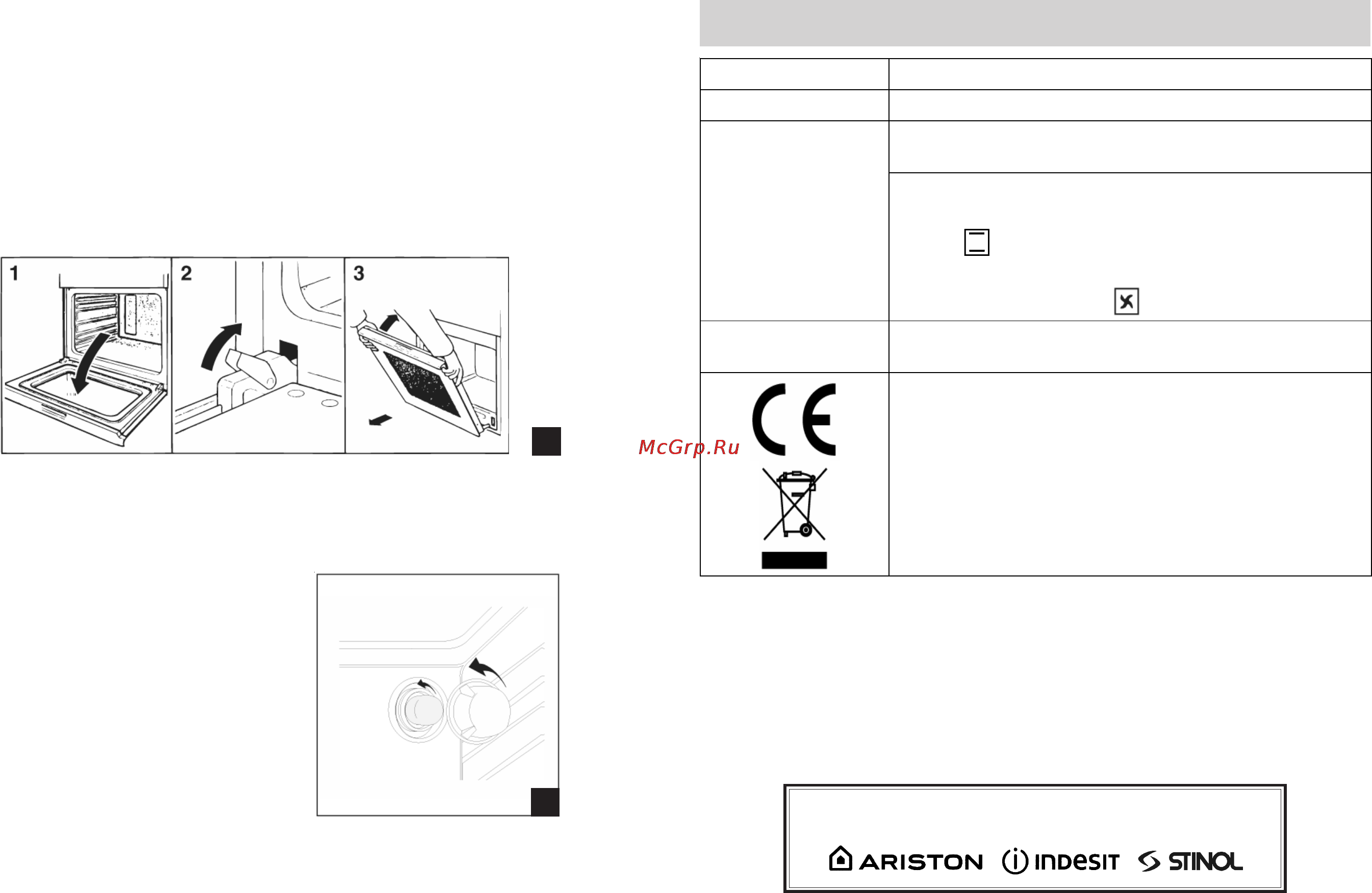 Hotpoint-Ariston FR540.2 (WH)/HA [10/12] Технические характеристики