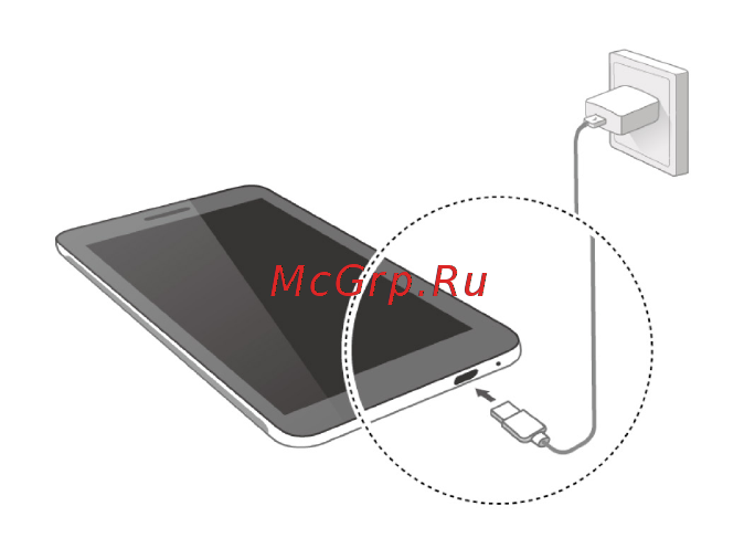 Huawei MediaPad T1 7u0022 3G 8 Gb Silver (T1-701U) [5/32] Зарядка батареи