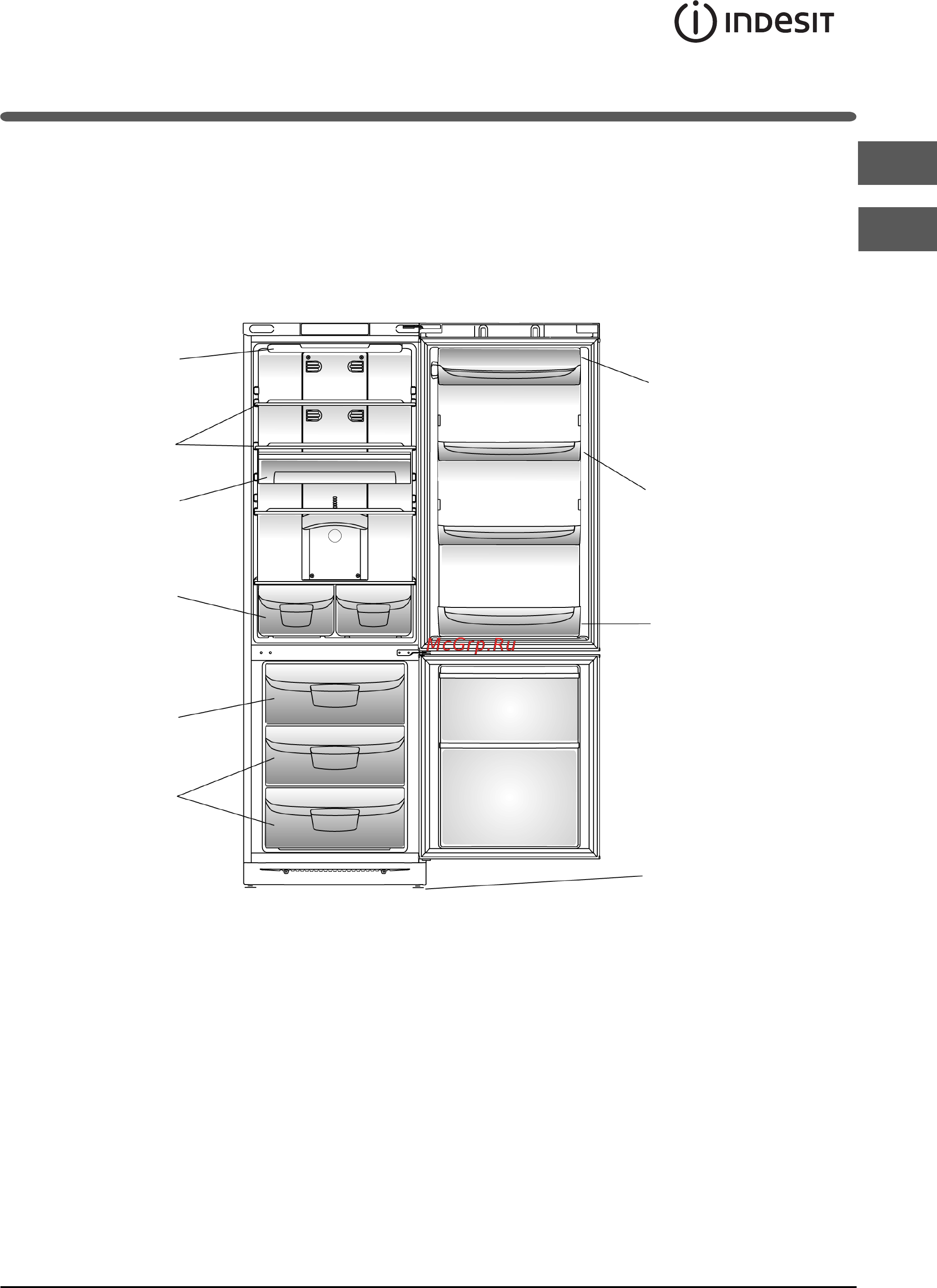 Indesit B 20D FNF NX H [3/10] Описание изделия description of the appliance