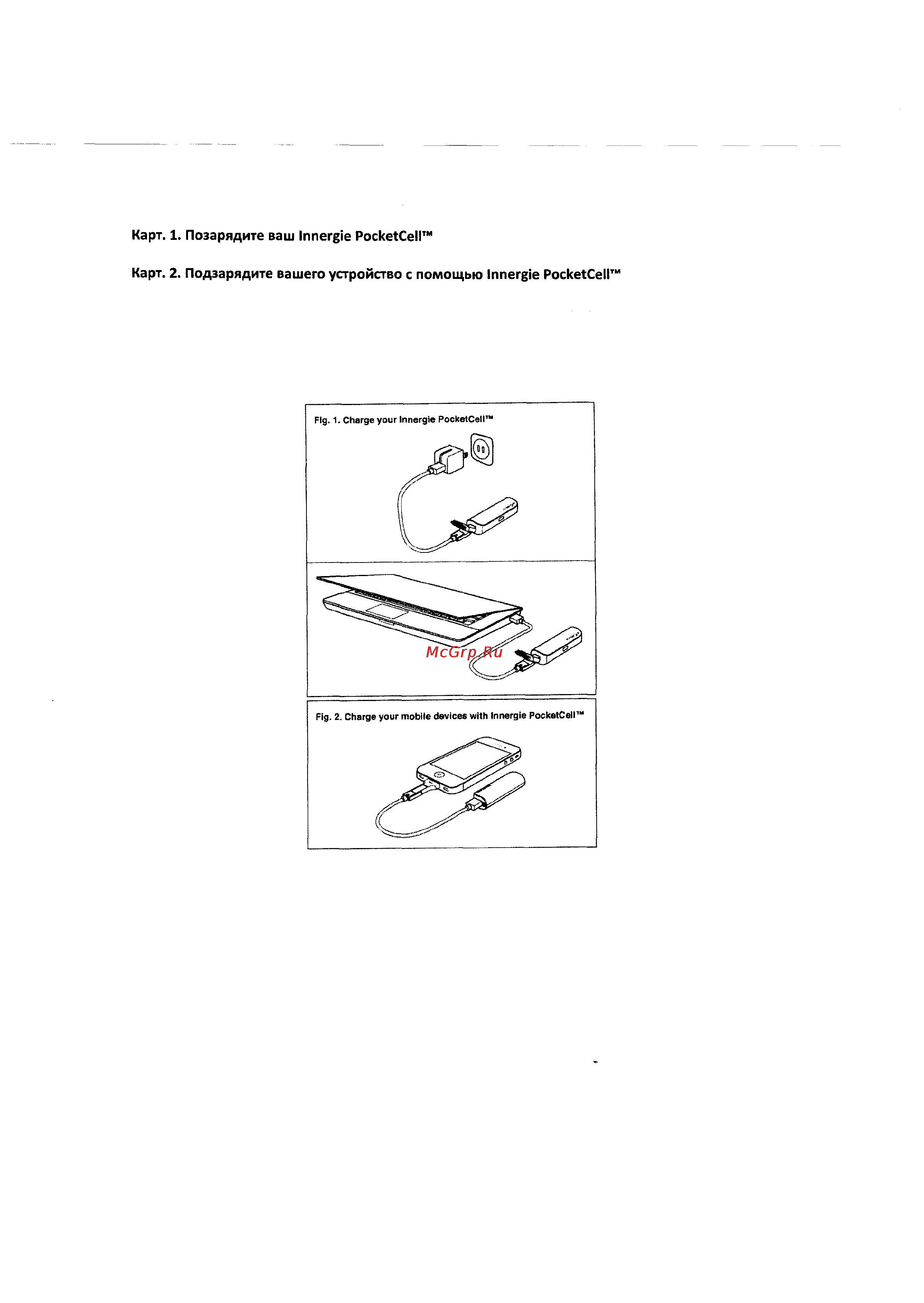Innergie Pocket Cell Инструкция по эксплуатации онлайн [3/6] 132279