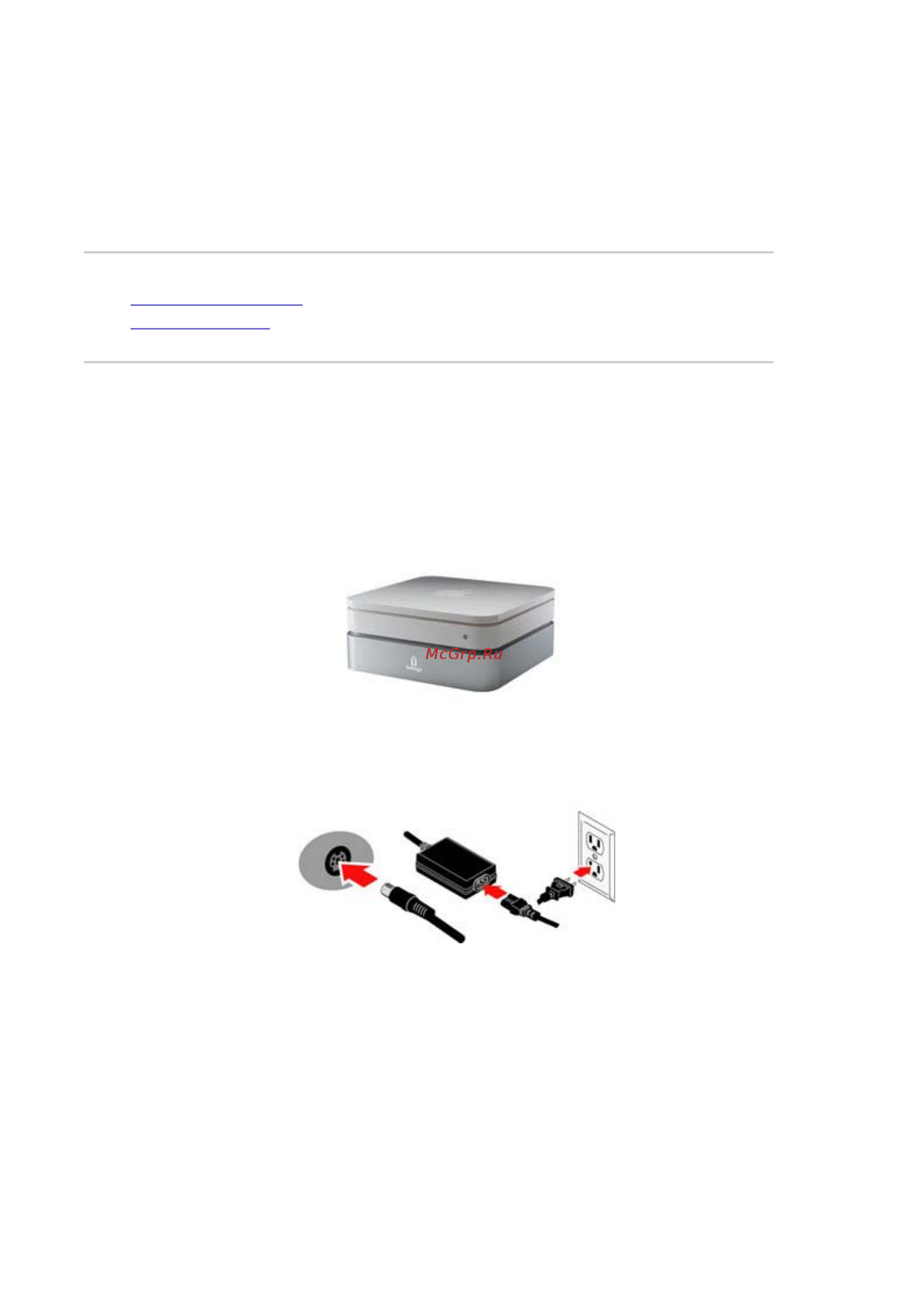 Iomega 34695 2TB MiniMax [5/37] Подключение firewire