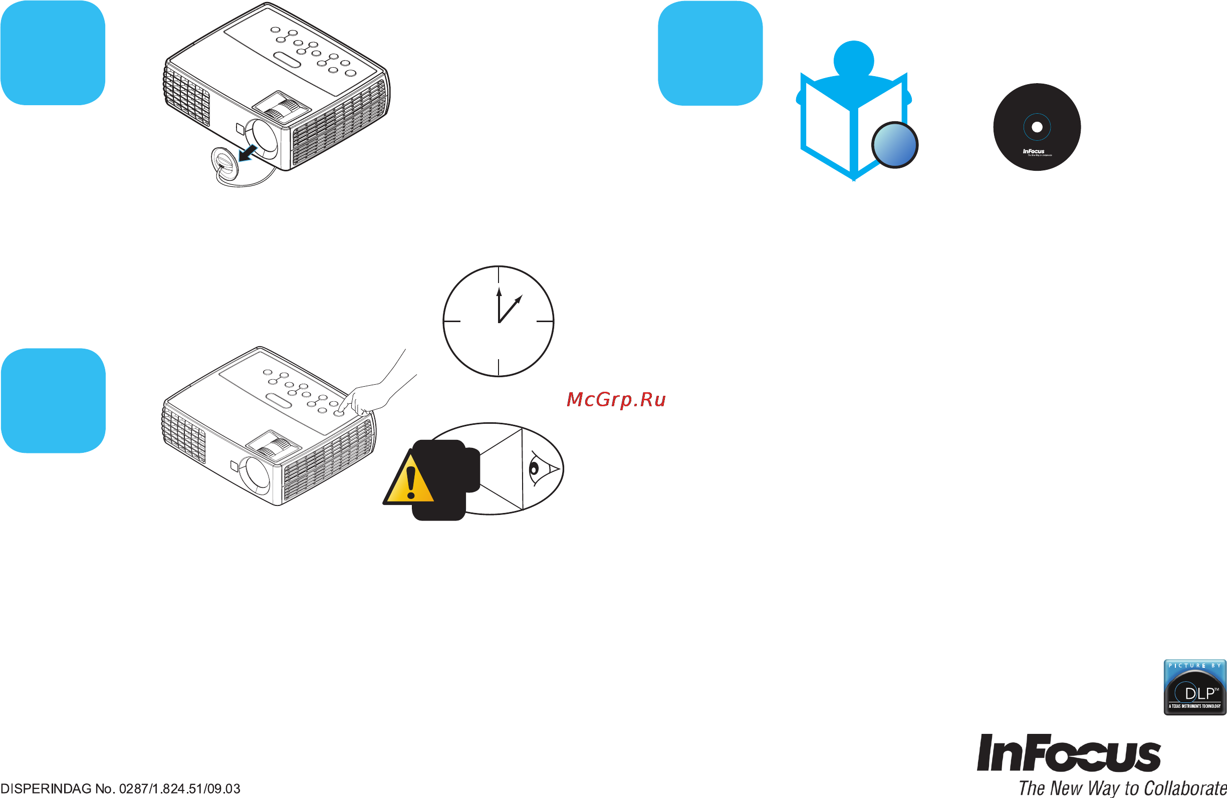 InFocus IN1112a Quick Start онлайн [2/2] 132507
