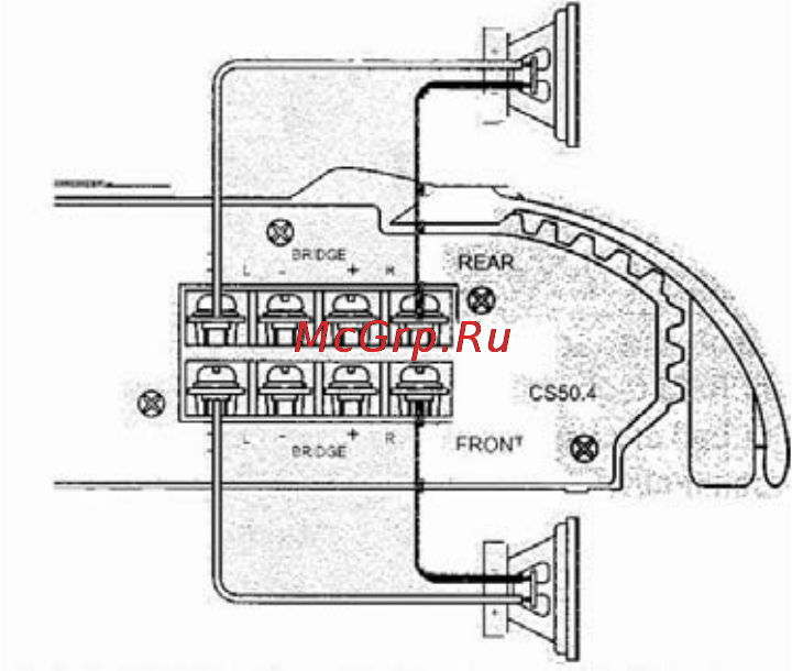 JBL CS-50.4 Инструкция по эксплуатации онлайн [5/6] 132616