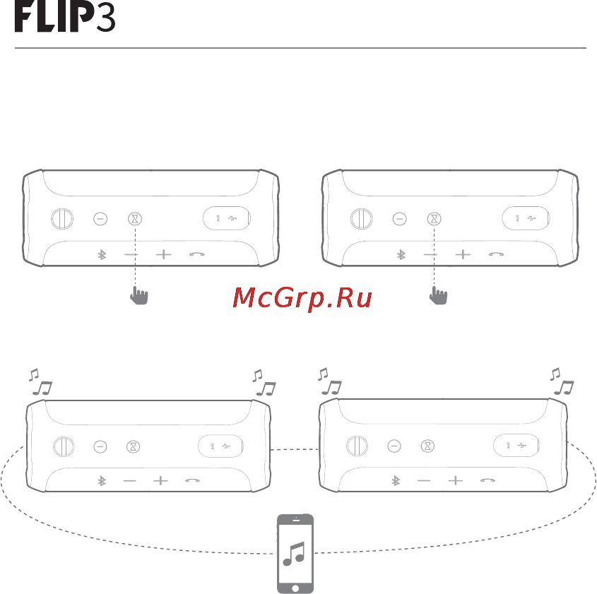 JBL Flip 3 Gray [6/17] Quick start guide guide de démarrage rapide