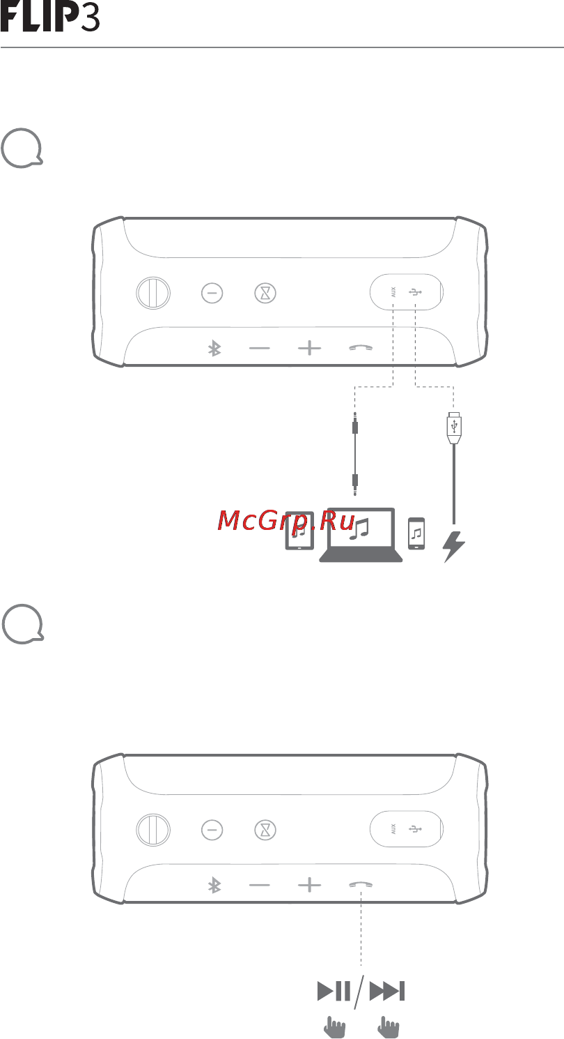 JBL Flip 3 Black ( [3/17] Quick start guide