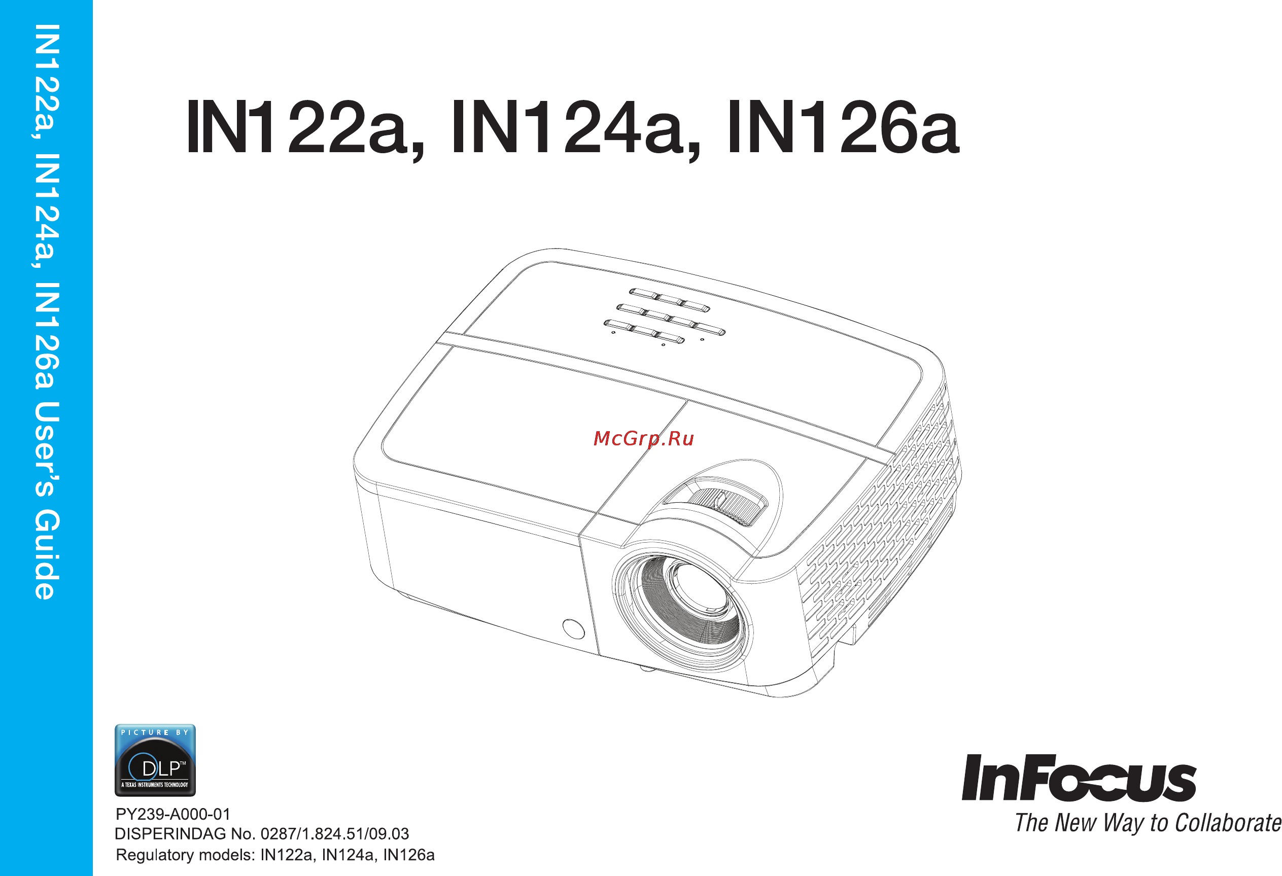InFocus IN124a Инструкция по эксплуатации онлайн