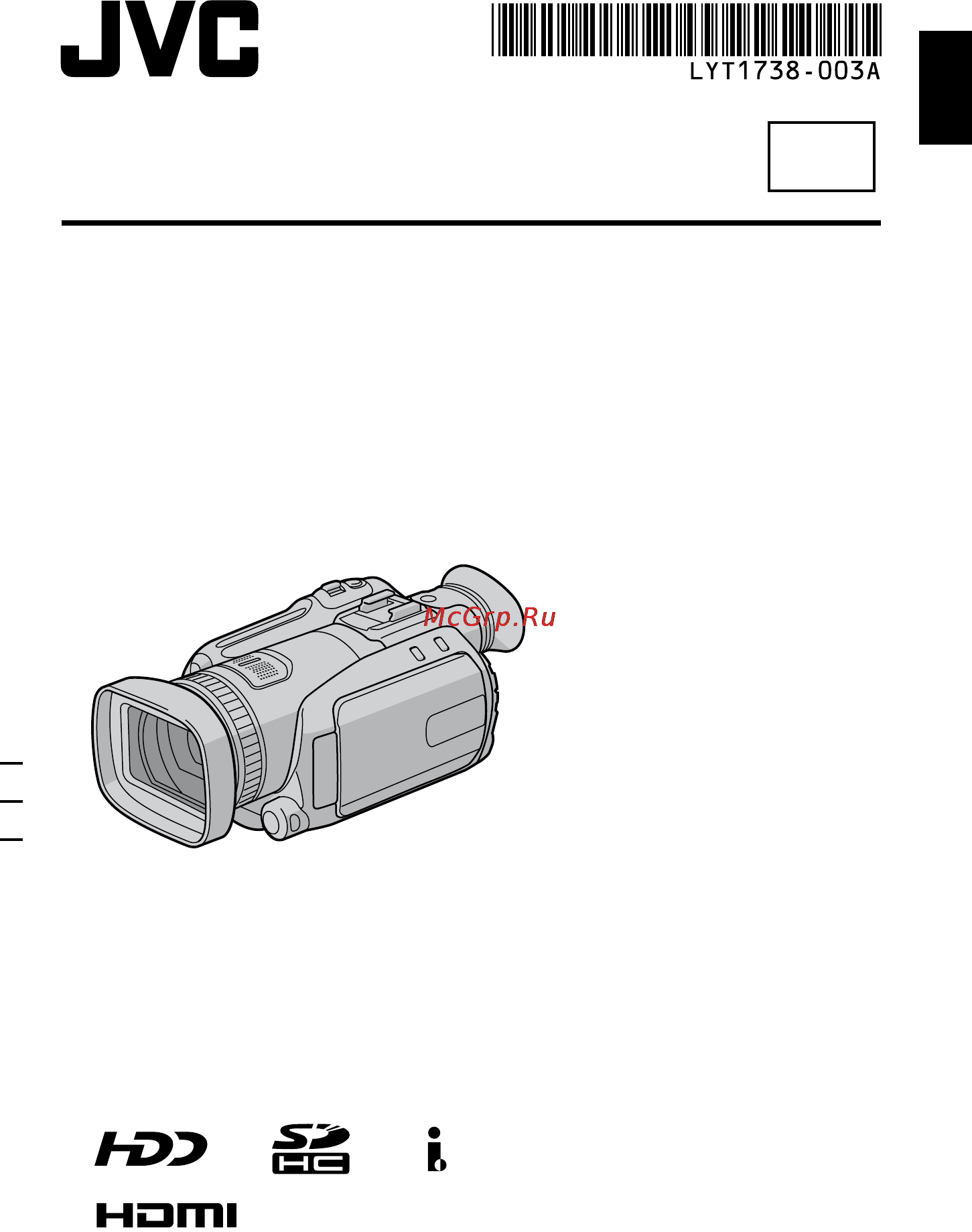 JVC GZ-HD7 Инструкция по эксплуатации онлайн