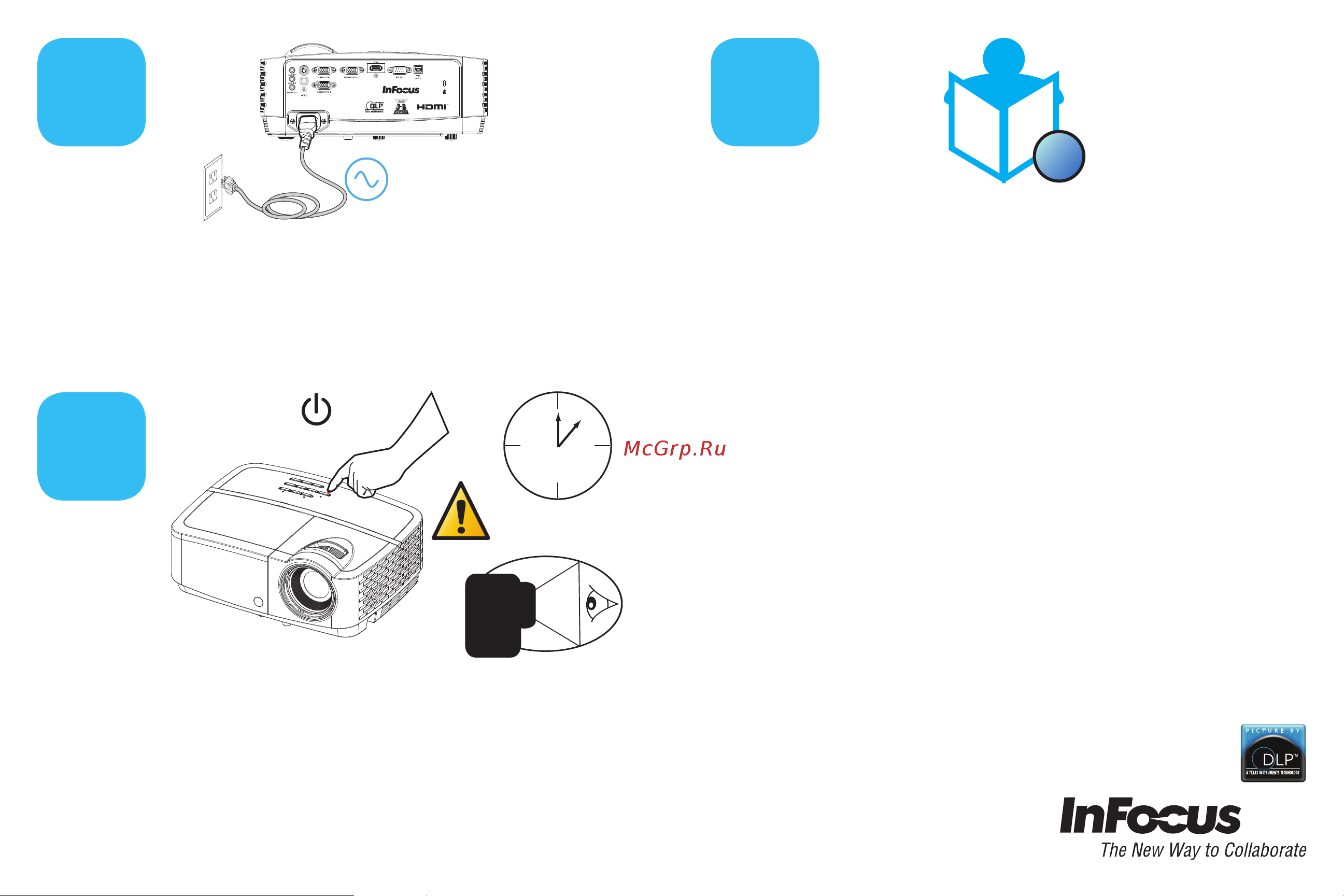 InFocus IN2124a QuickStart онлайн [2/2] 132718