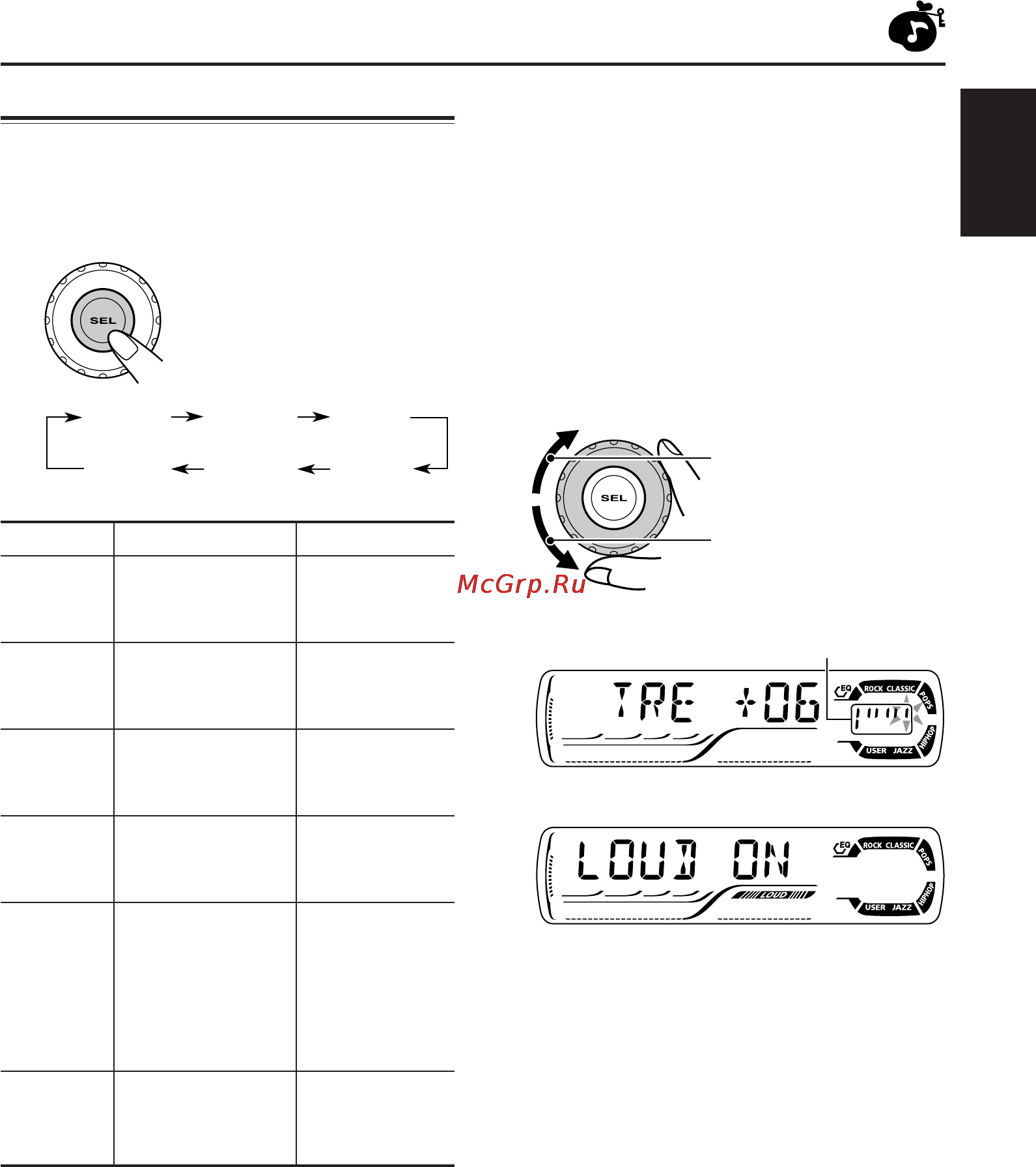 JVC KD-G507 EE [21/74] Adjusting the sound