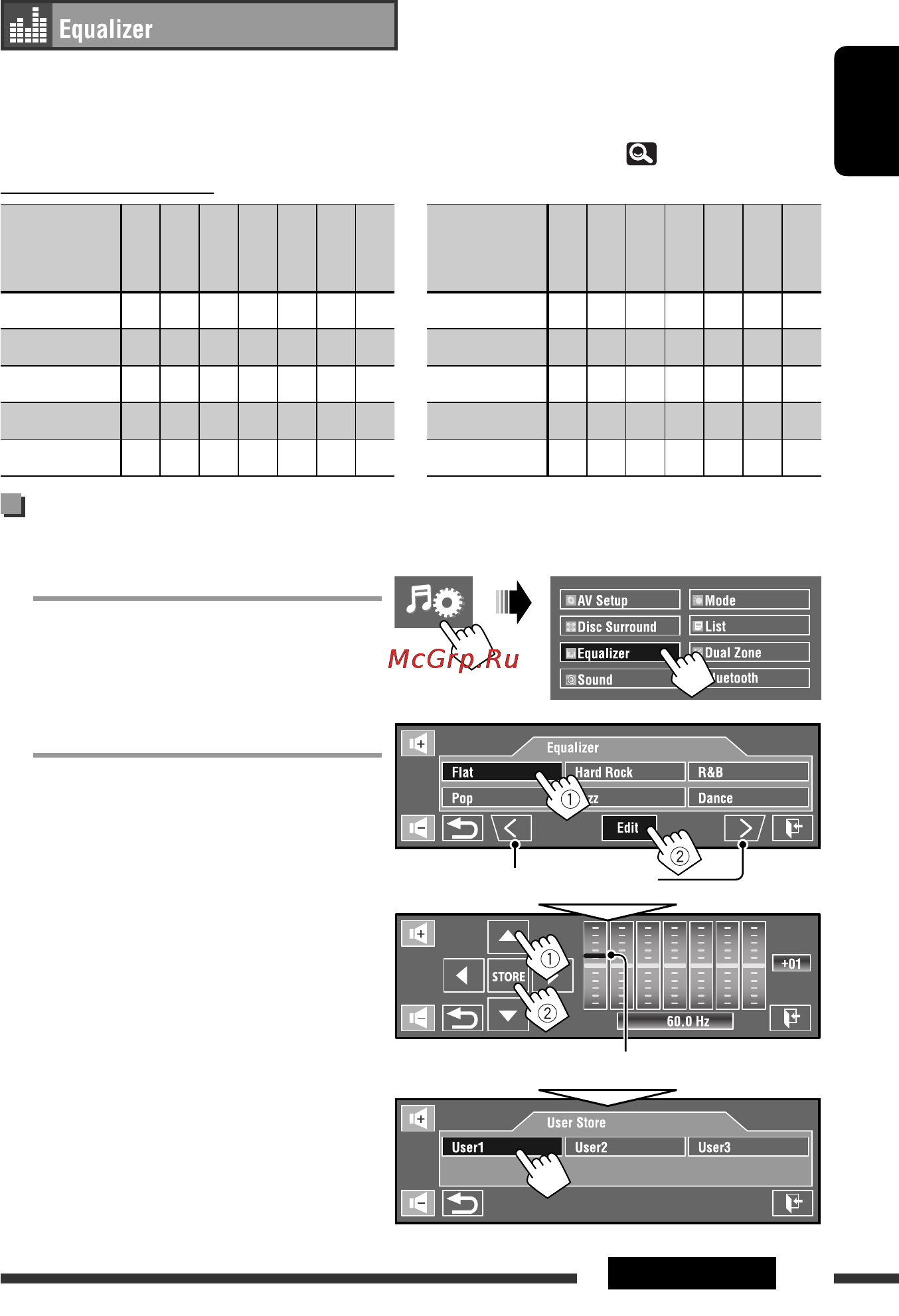 JVC KD-AVX77 EE [23/218] Storing your own adjustments