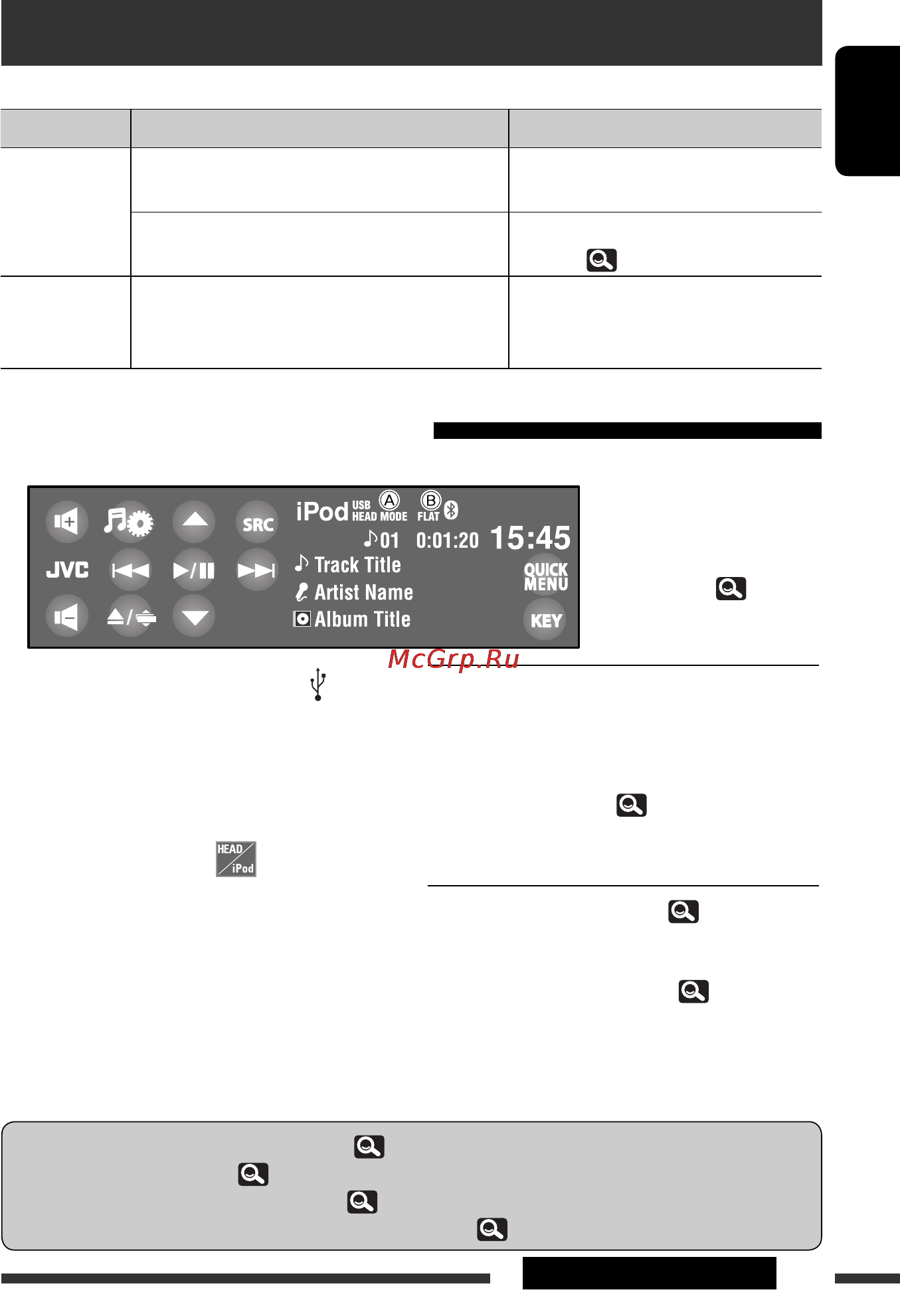 JVC KD-AVX77 EE [51/218] When connected with the usb cable
