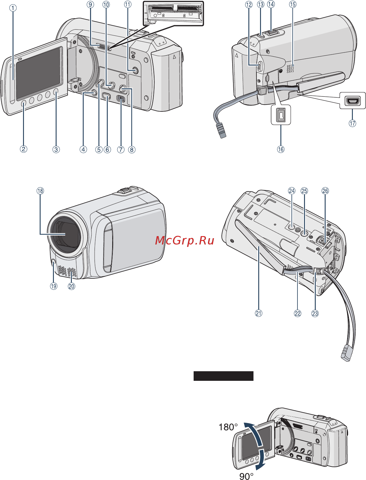 JVC GZ-MS120AER Blue [12/72] Указатель