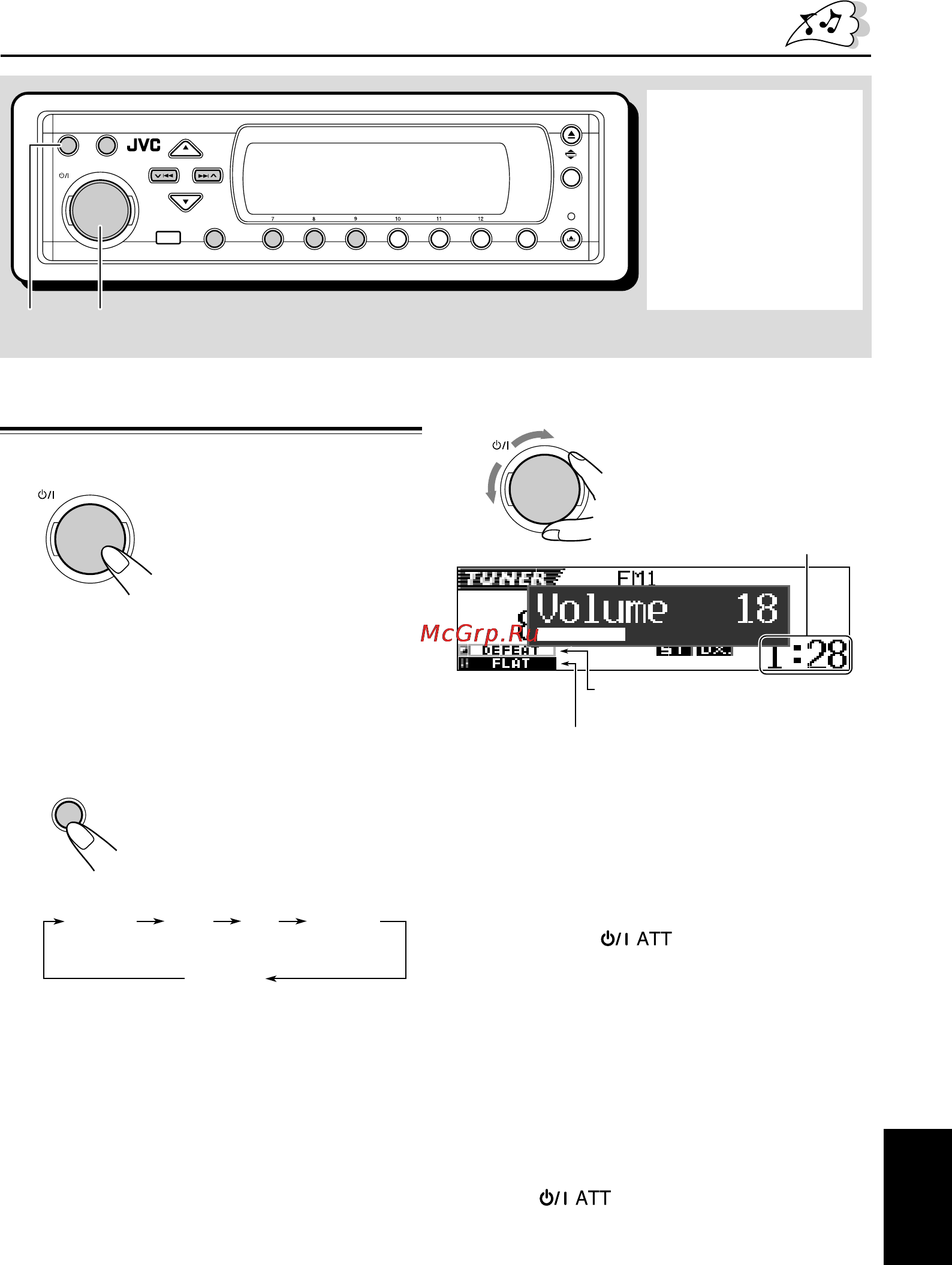 JVC KD-SH9104 E [7/76] Основные операции