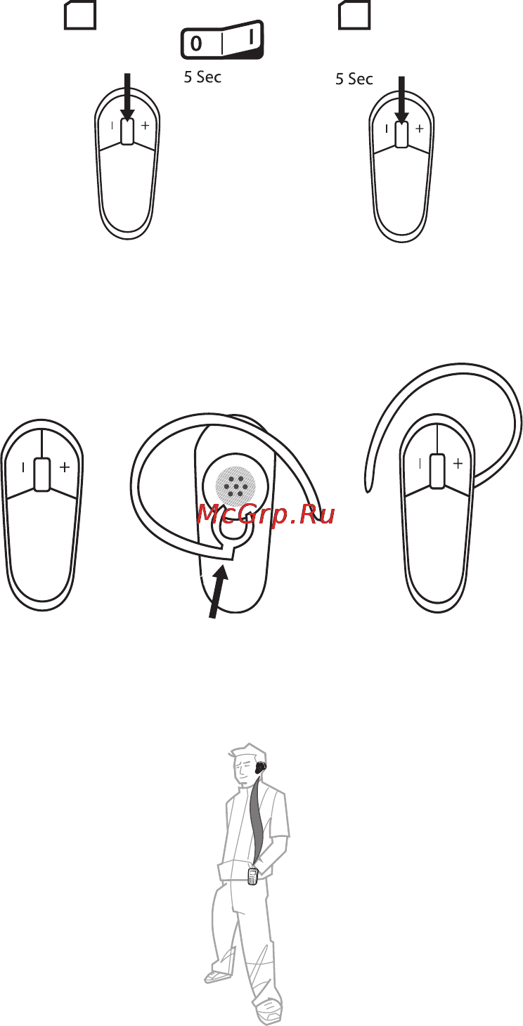 Jabra BT2010 [8/16] Возможность ношения на любом ухе