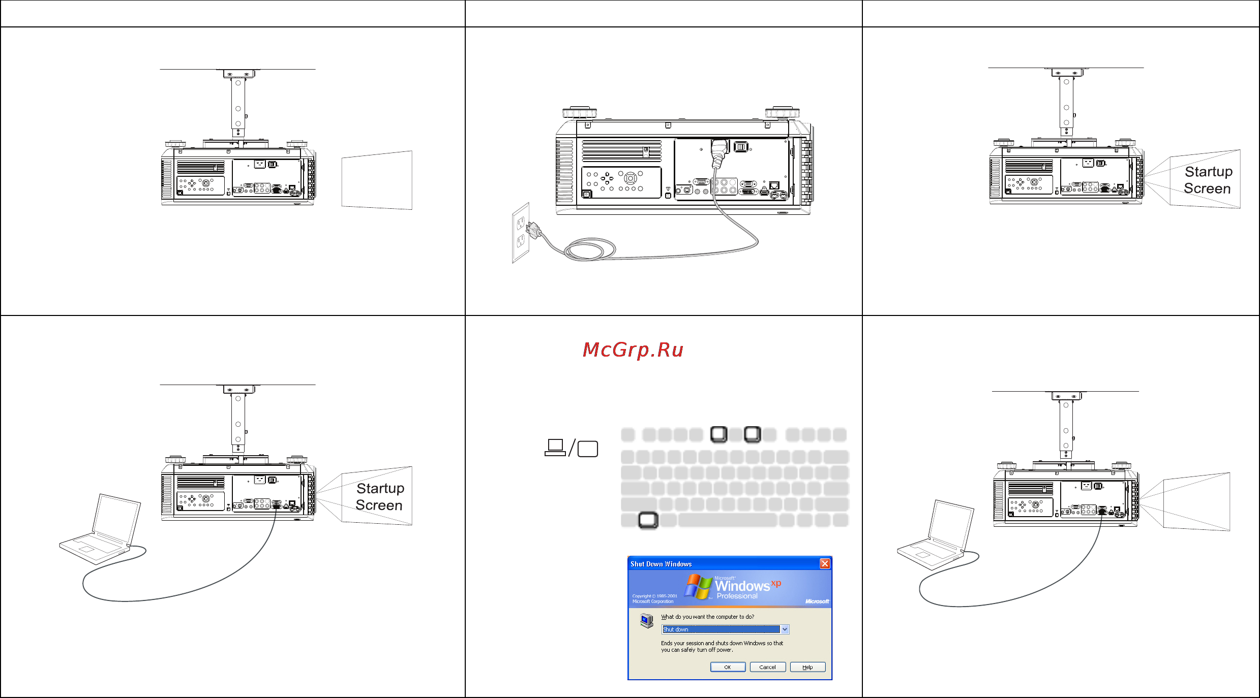 InFocus IN5554L [14/58] Перезагрузите ноутбук