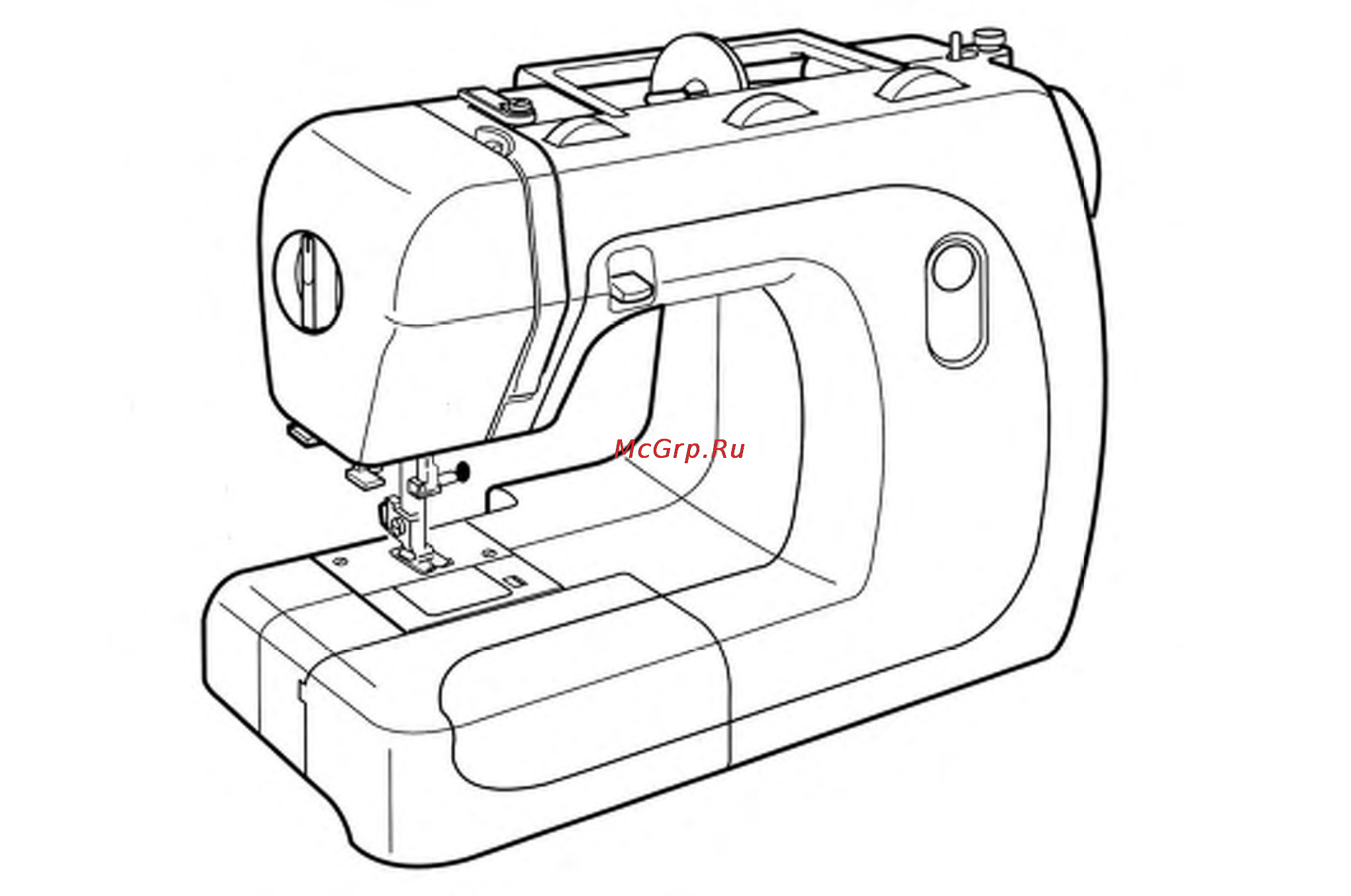 Janome 4045 Инструкция по эксплуатации онлайн