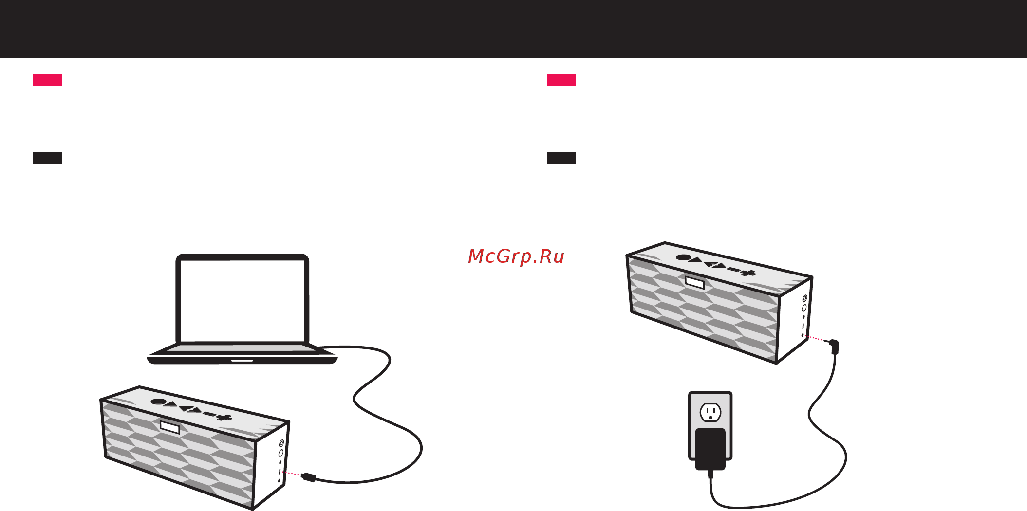 Jawbone BigJambox Red Dot J2011-02-EMEA [3/11] Зарядите устройство