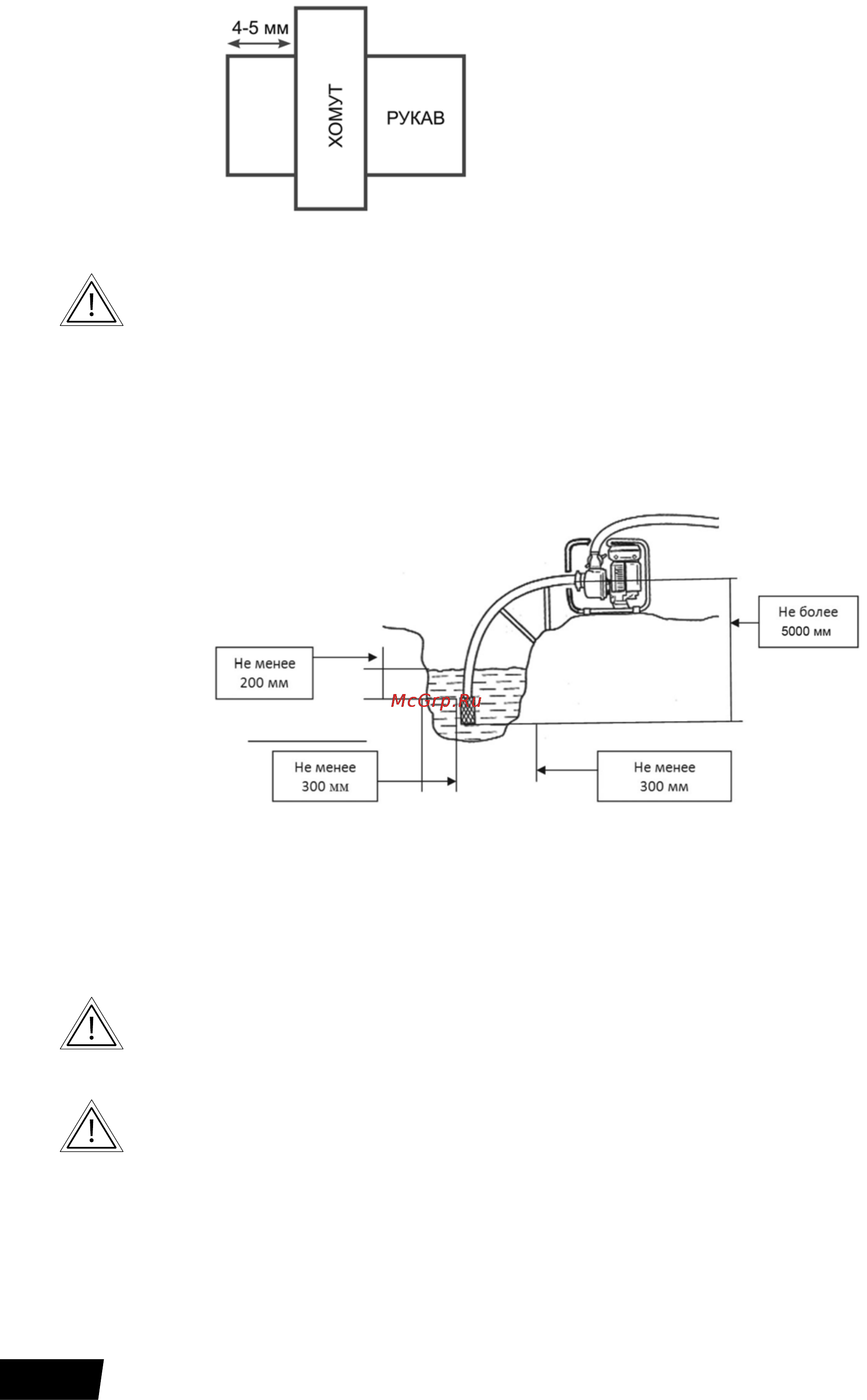 Ergomax WP-25E [10/20] Эксплуатация мотопомпы