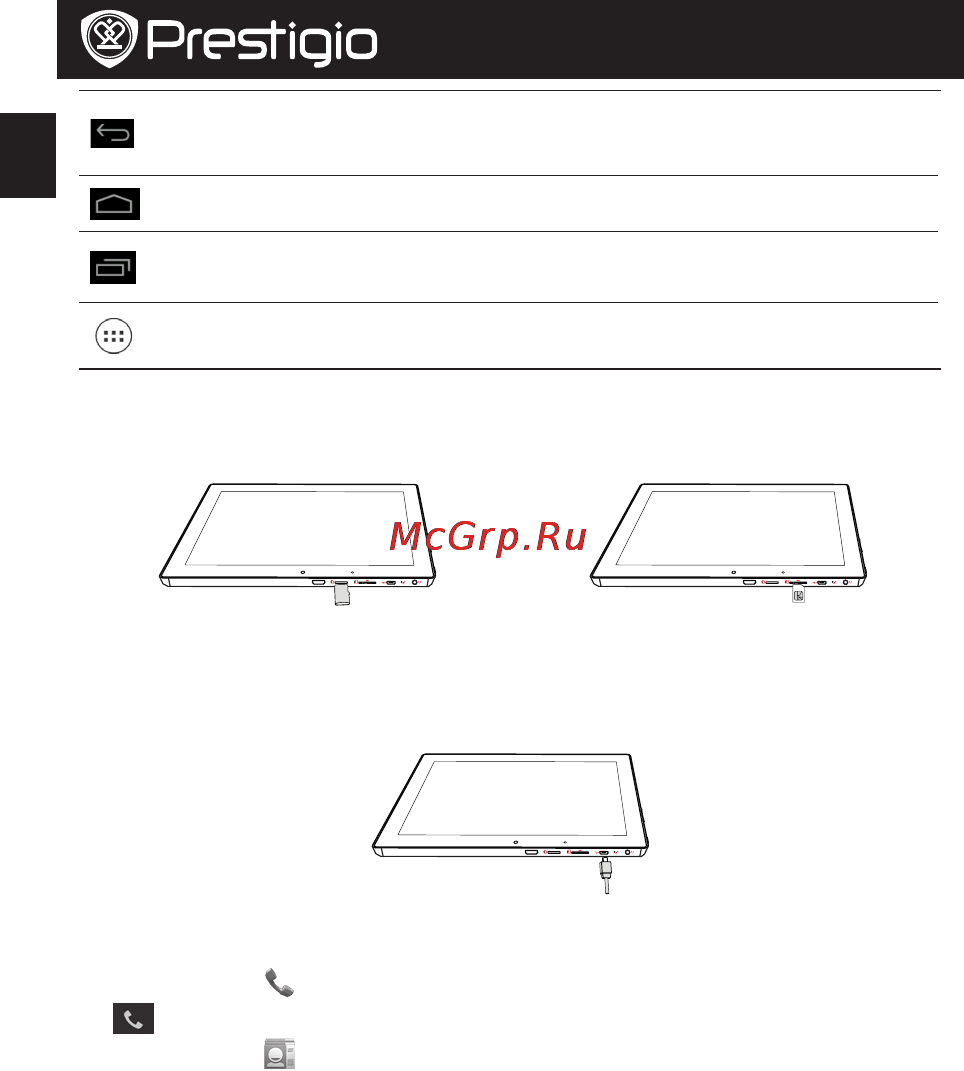 Prestigio MultiPad 4 Diamond 10.1 3G [18/104] Domovská obrazovka