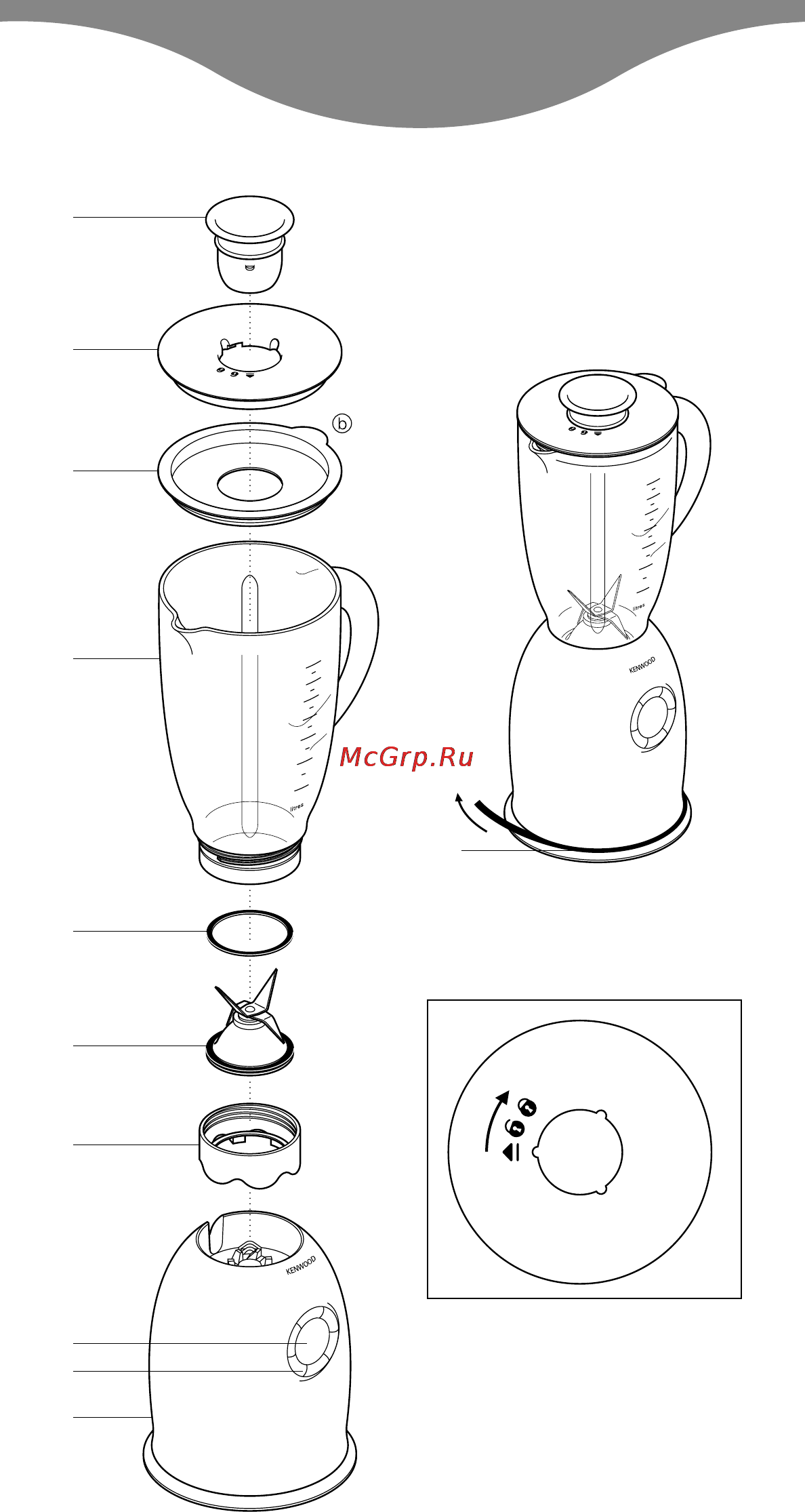 Kenwood BL 740 Инструкция по эксплуатации онлайн [2/6] 133146
