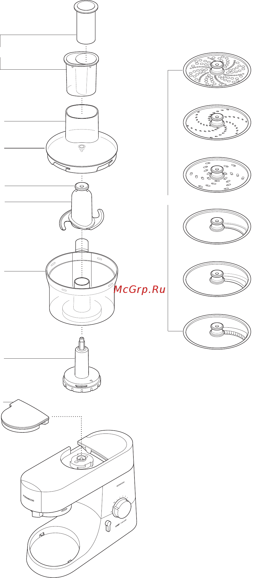 Kenwood КАН647 (AW20010010) Инструкция по эксплуатации онлайн [3/10] 590137