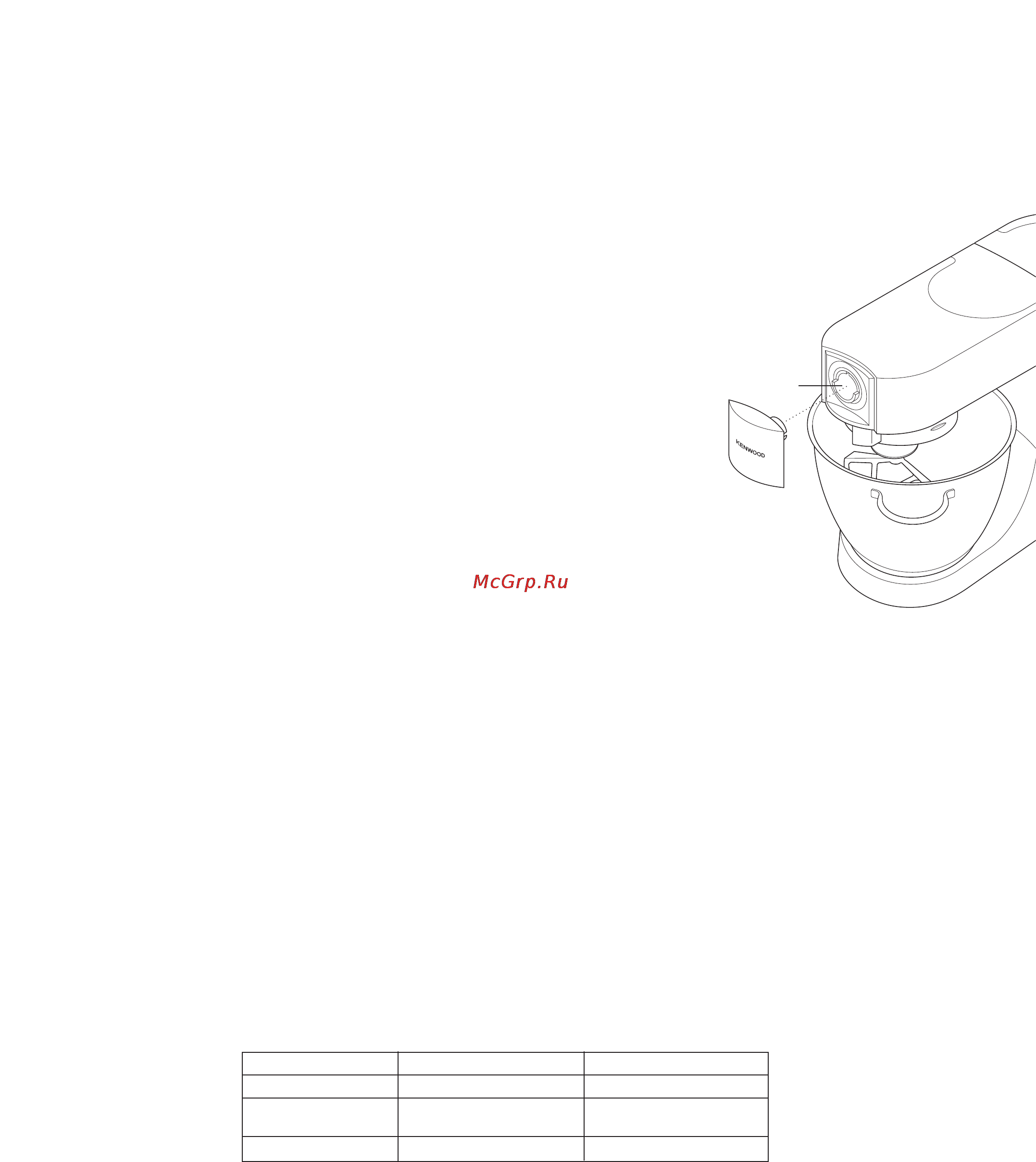 Kenwood KMM060 [7/9] Очистка и обслуживание